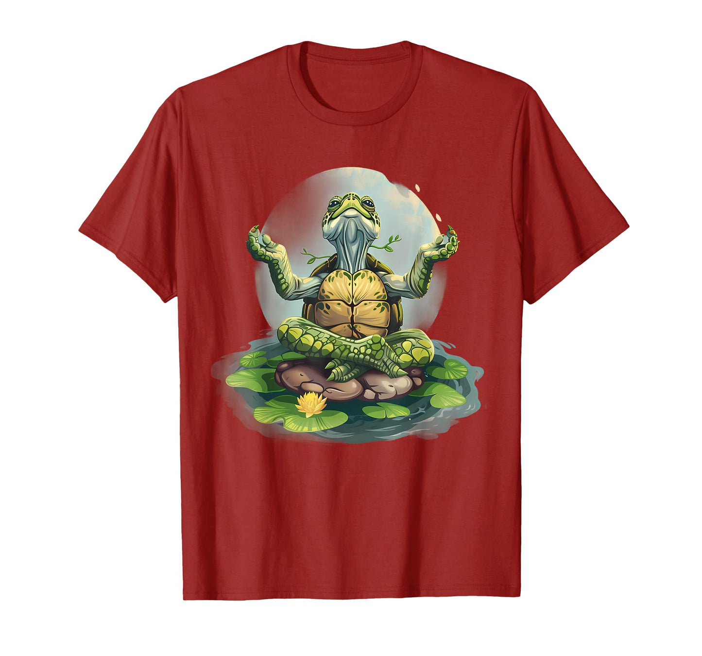 Meditation Turtle Zen Buddha Spirituality Buddhist Hindu T-Shirt