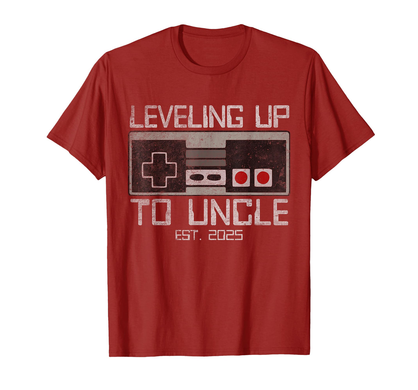 Leveling Up To Uncle 2025 Leveled Up Tee For Future Uncle T-Shirt