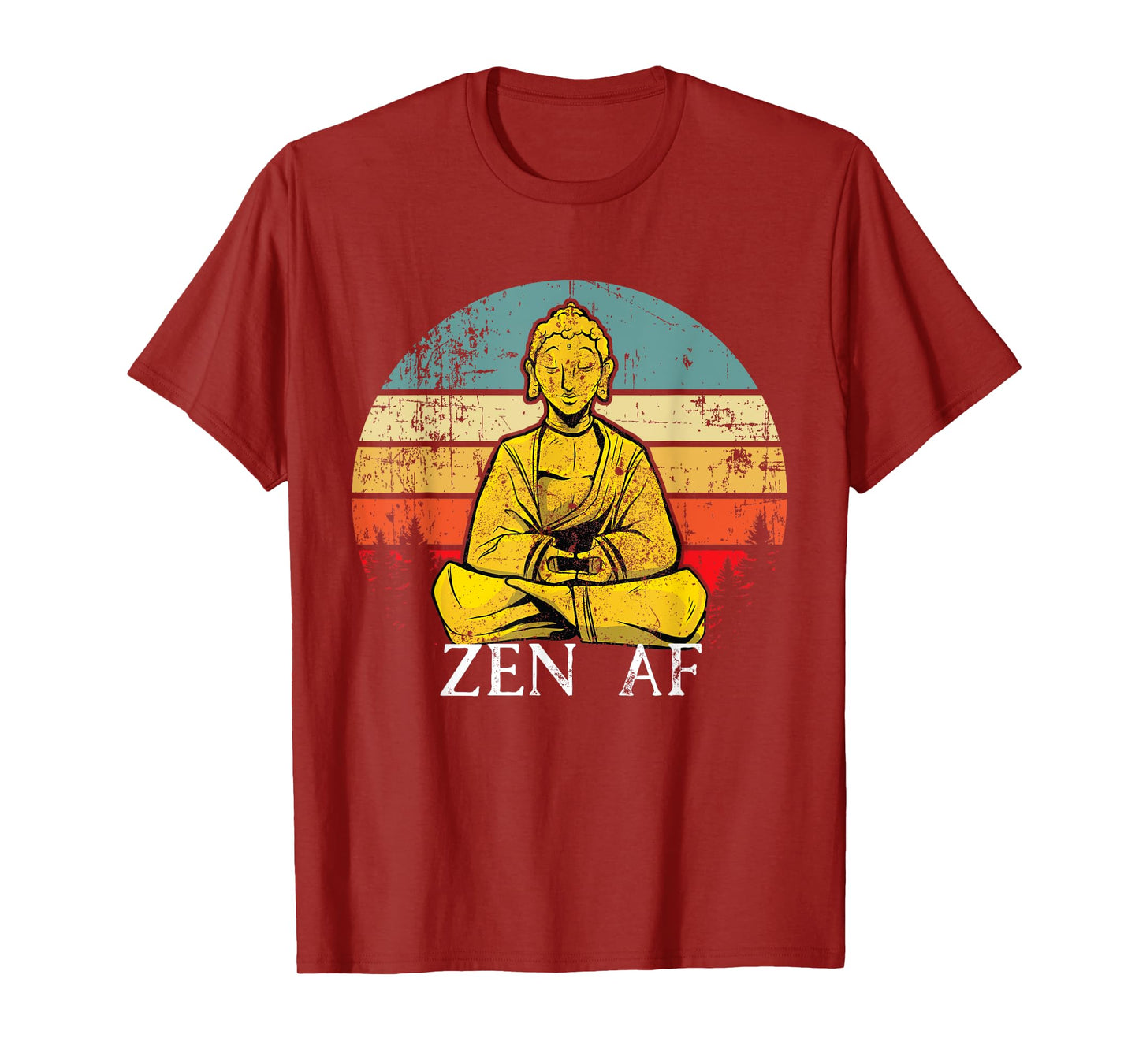 Zen AF Sarcasm Buddha quotes Shirt T-Shirt