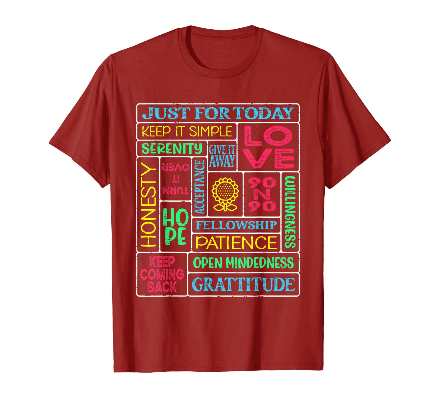 Spiritual Narcotics Anonymous Garden T-Shirt