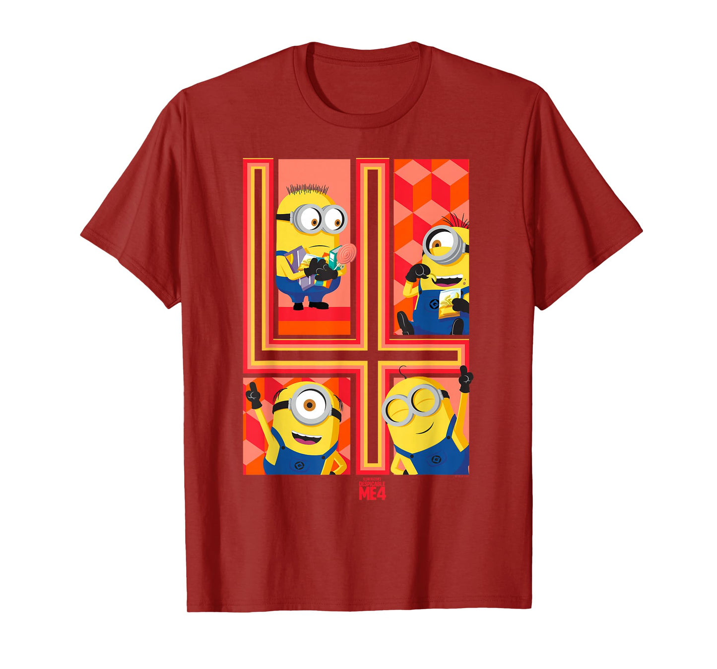 Minions Despicable Me 4 Minions Group T-Shirt