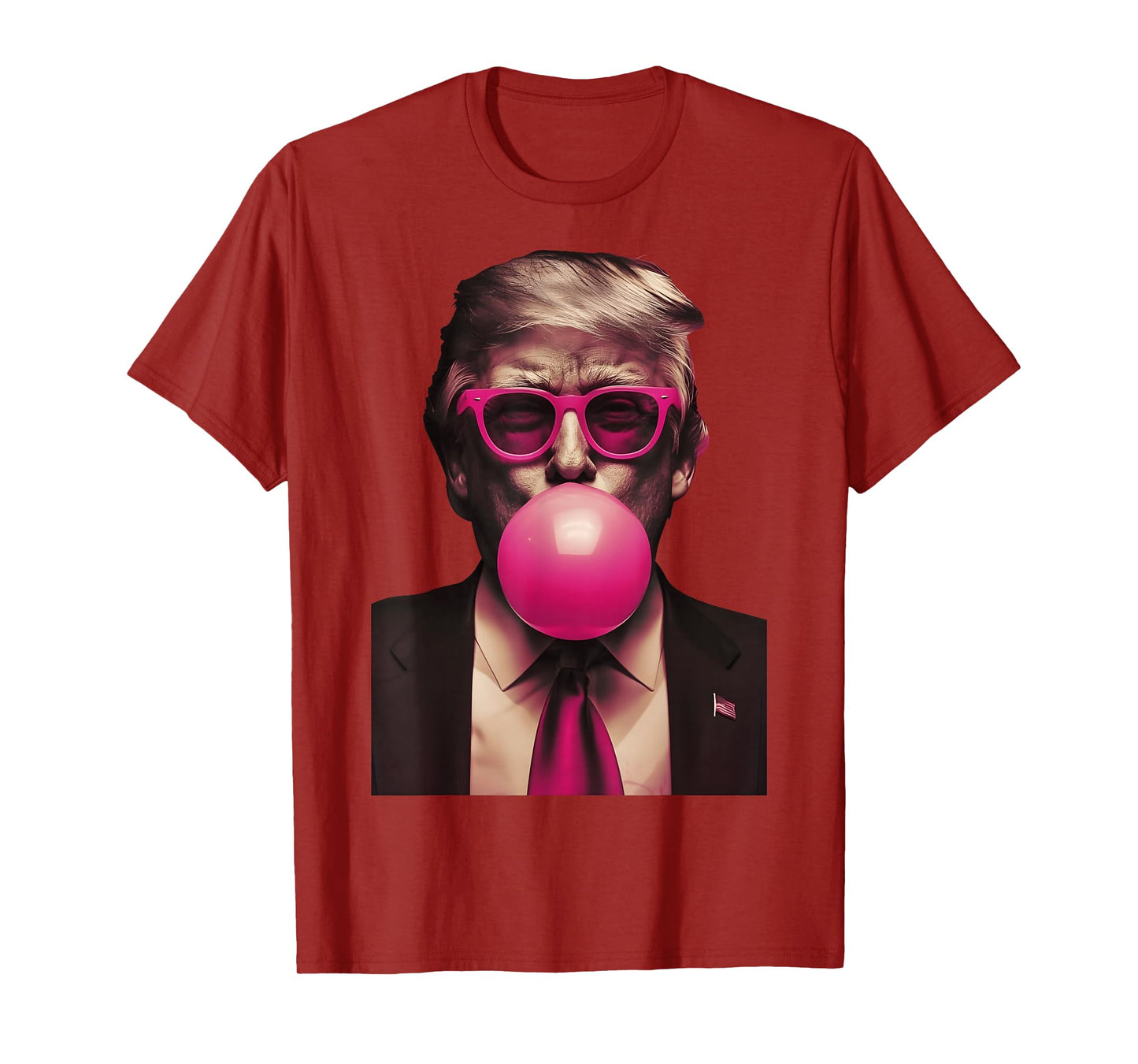 Trump Pink Bubblegum Funny T-Shirt