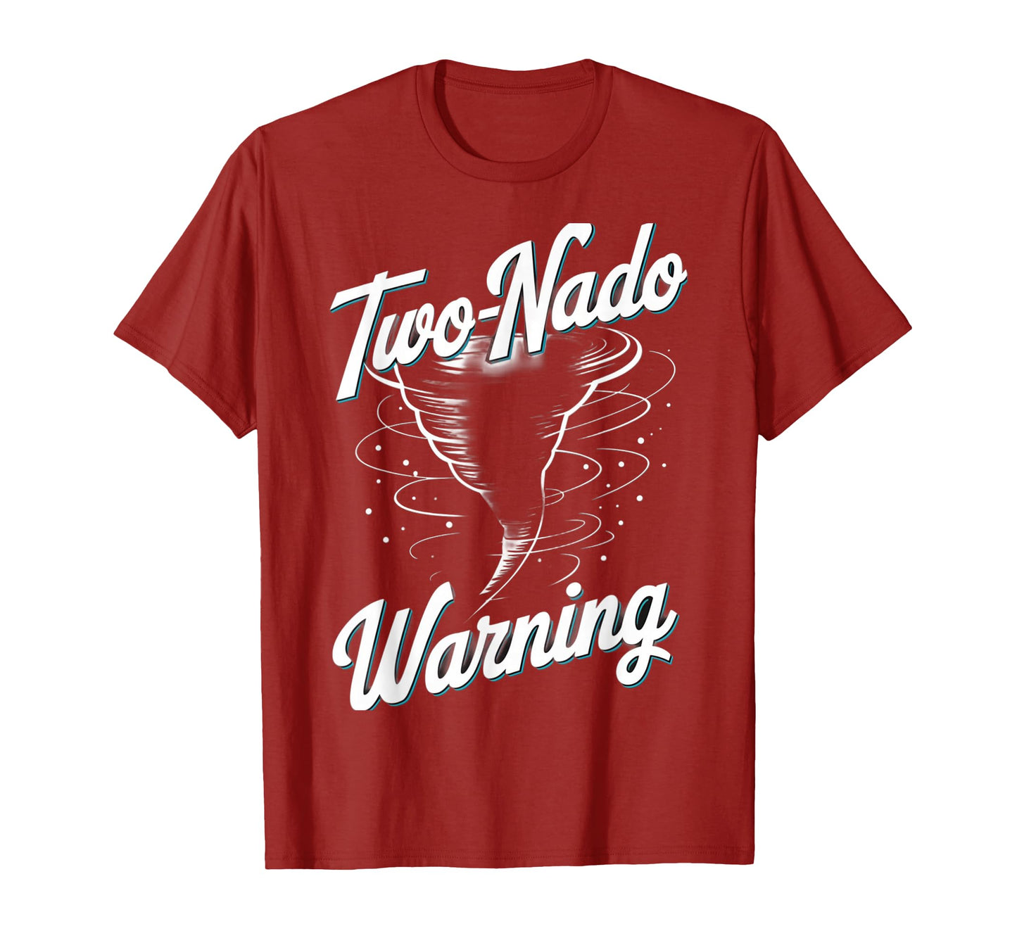 2nd Birthday Two Nado Warning Boy and Girl T-Shirt