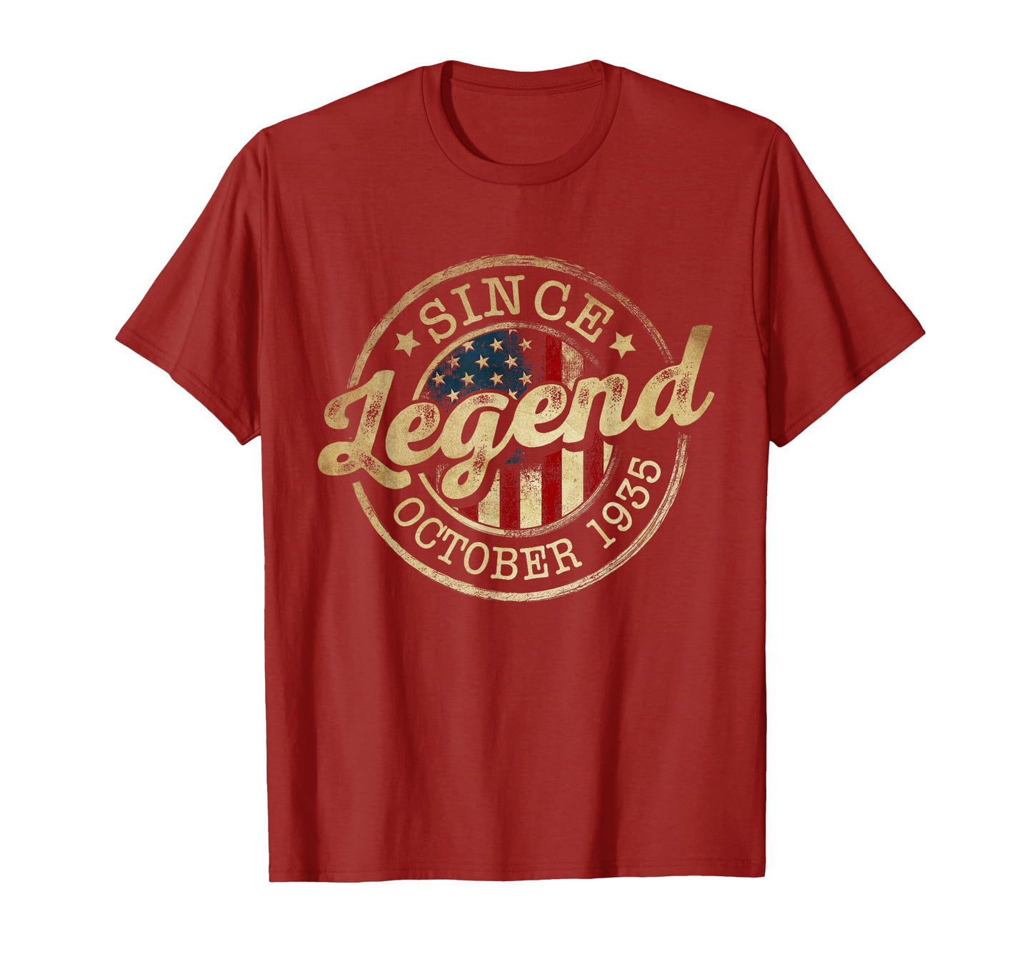 Legend Since October 1935 Vintage 90th Birthday Classic T-Shirt