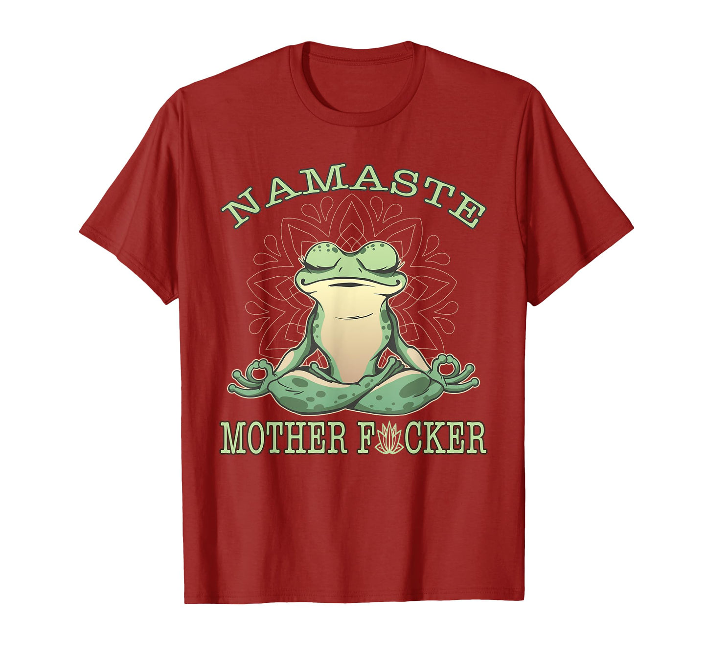 Yoga Frog Namaste T-Shirt