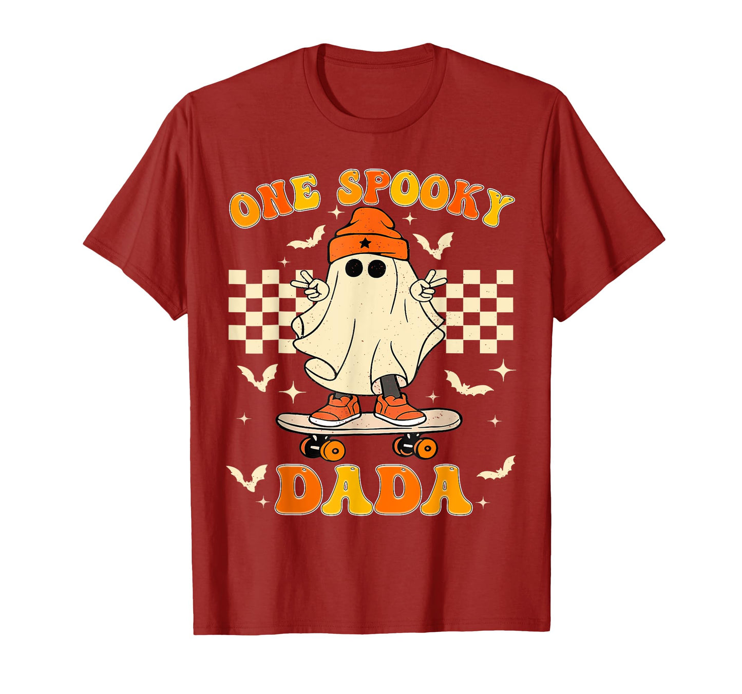 Groovy Boo One Spooky Dada First Halloween Birthday Boy T-Shirt