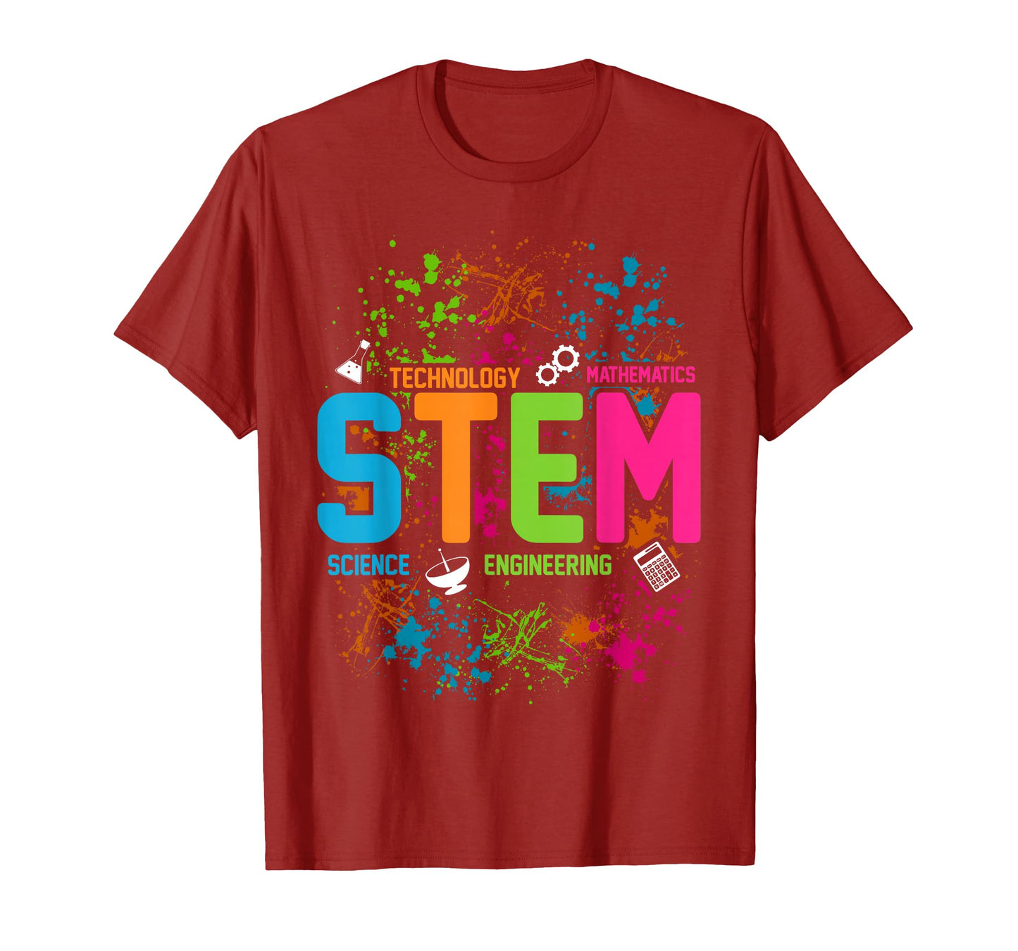 STEM Science Technology Engineering Math School T-Shirt