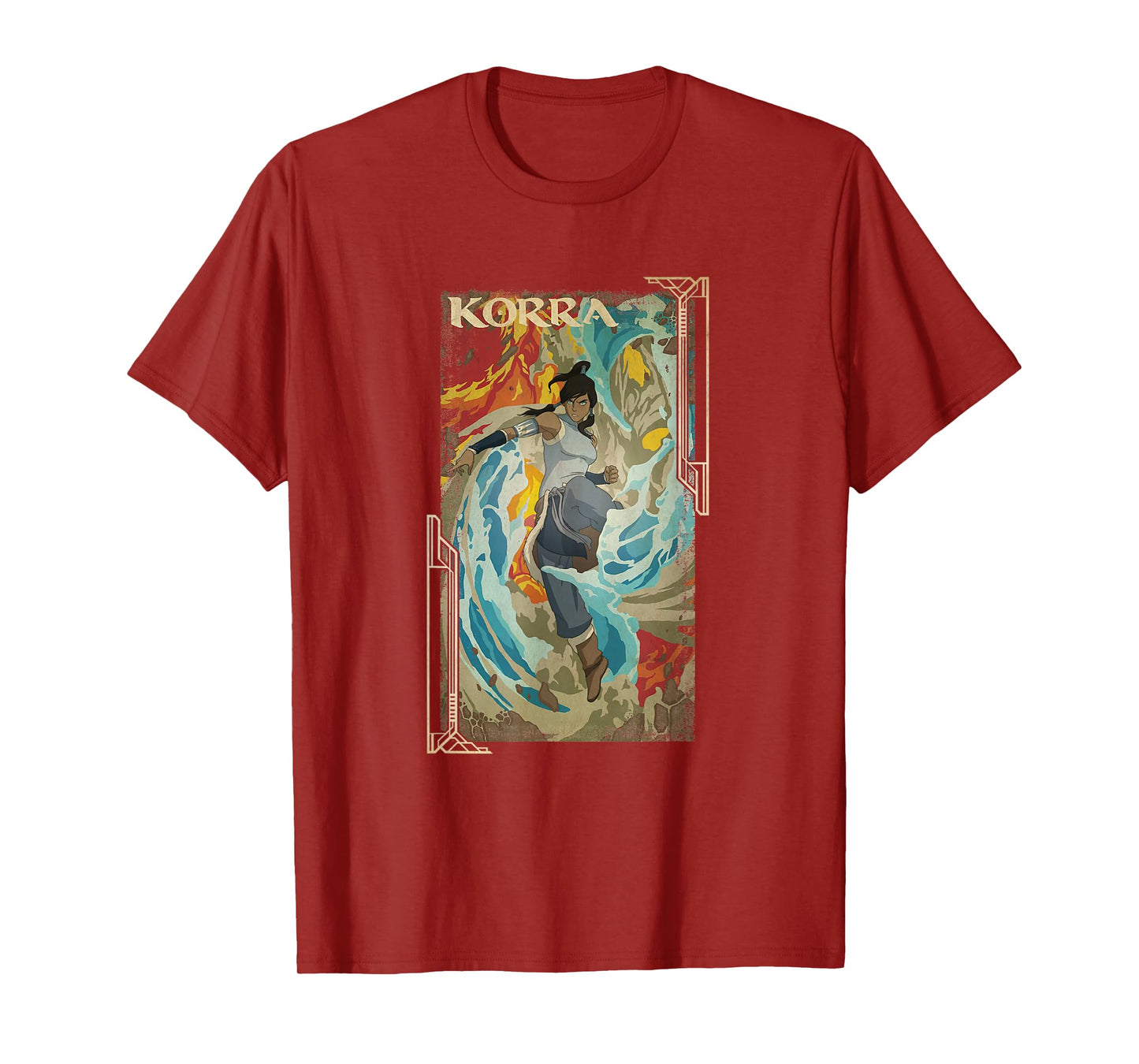 The Legend of Korra Framed Avatar T-Shirt