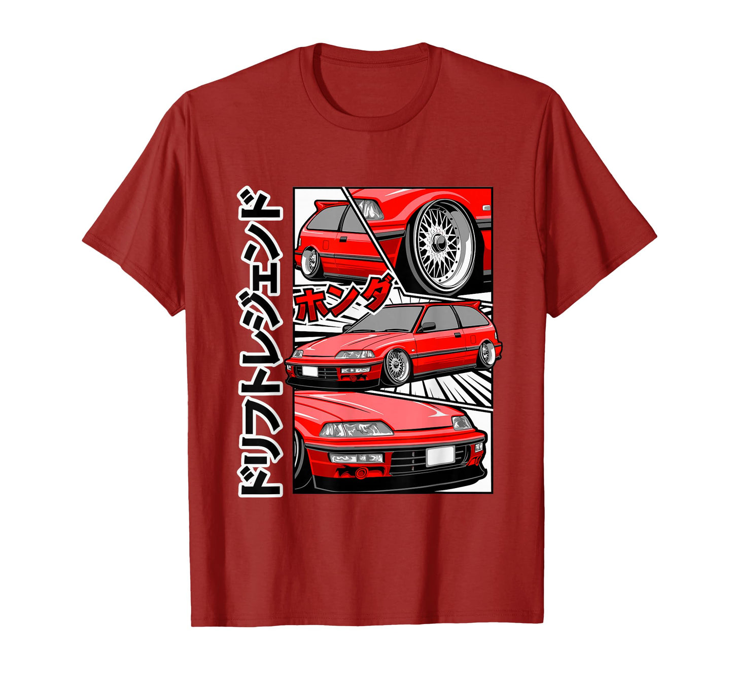 Japanese old-school JDM tuning car T-Shirt