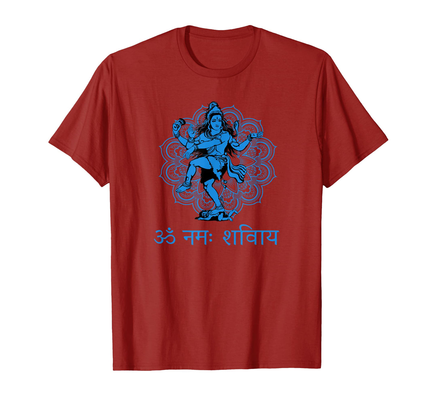 Shiva Nataraja Lord of the Dance Sanskrit Mantra T-Shirt T-Shirt