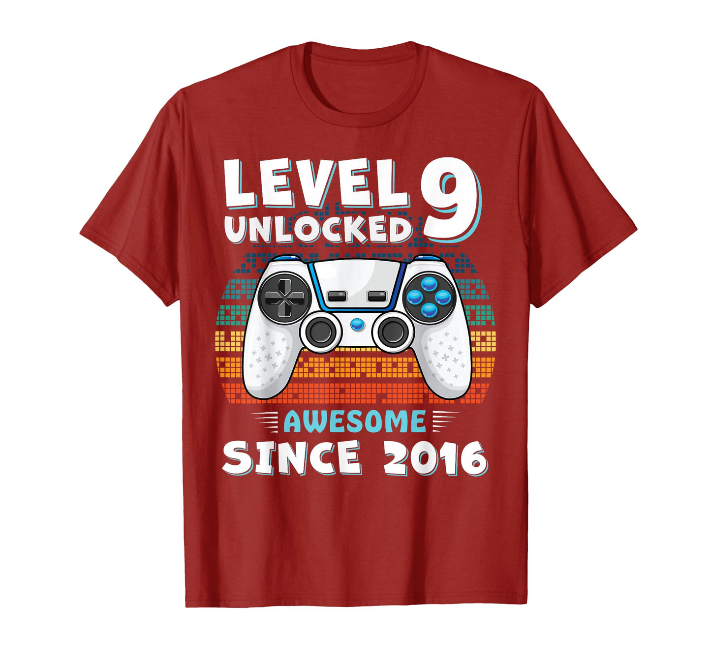 9 Year Old BDay Decorations Son Boy 9yr 2016 9th Birthday T-Shirt