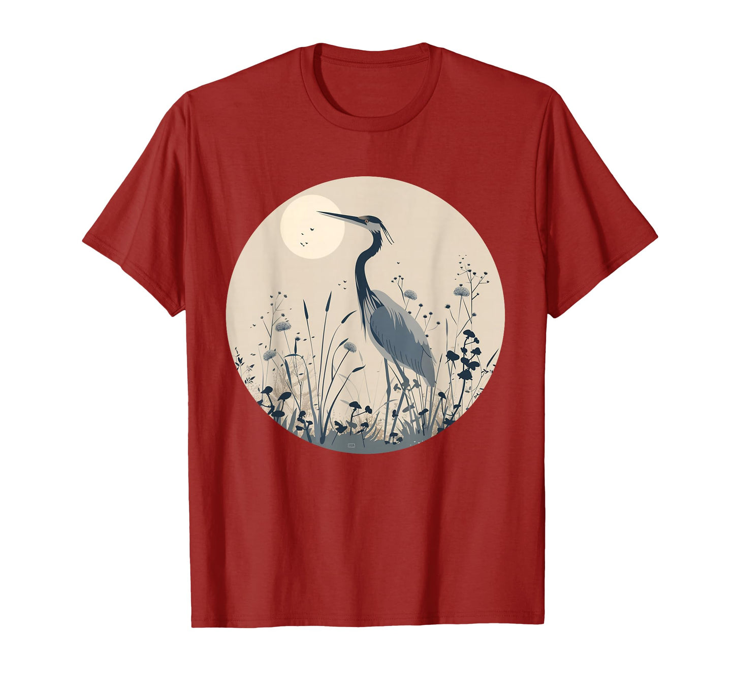 Nice Heron for Birds and Animals Lovers T-Shirt
