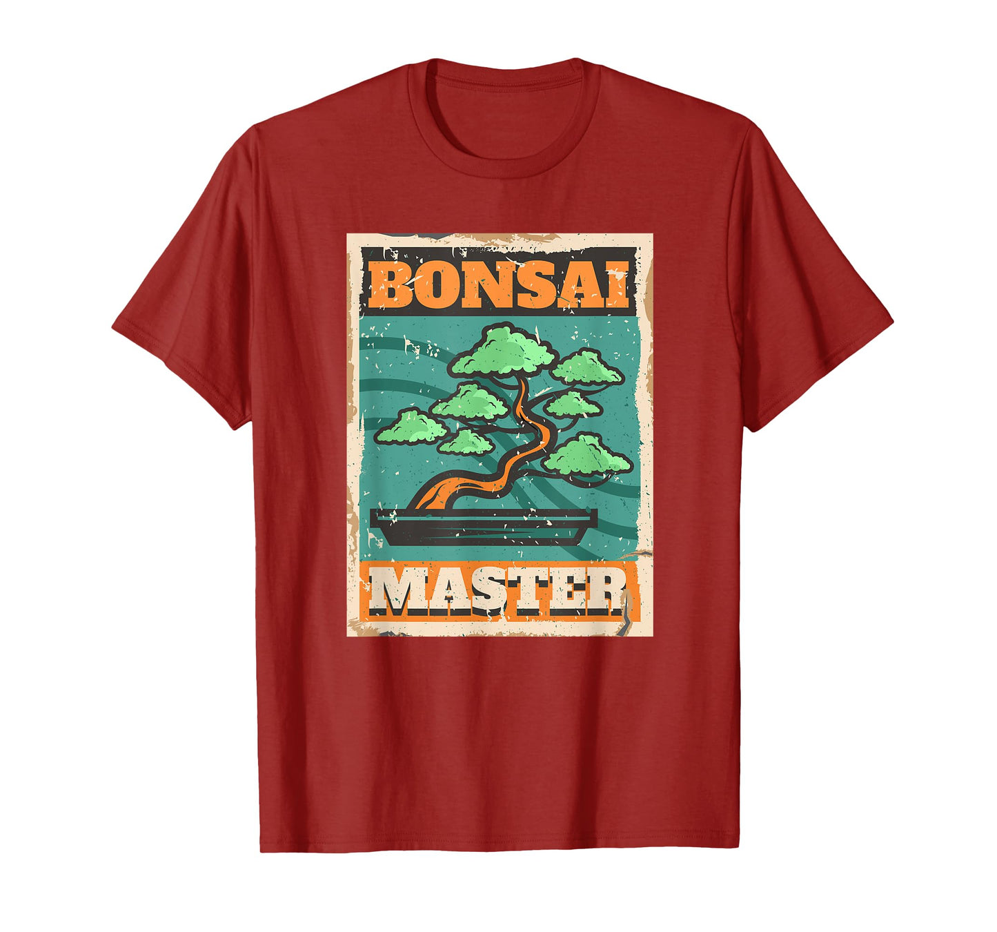 Vintage Bonsai Master Funny Bonzai Tree Lover Men Women T-Shirt