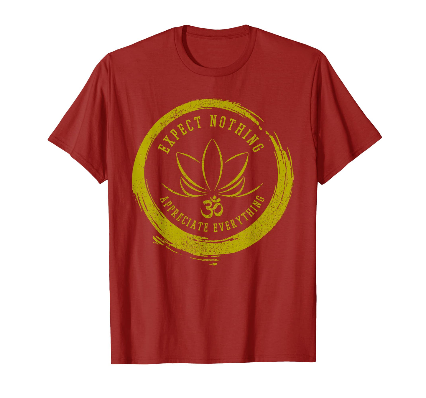 Buddhism Saying Lotus Flower Om Symbol Yoga Gift T-Shirt