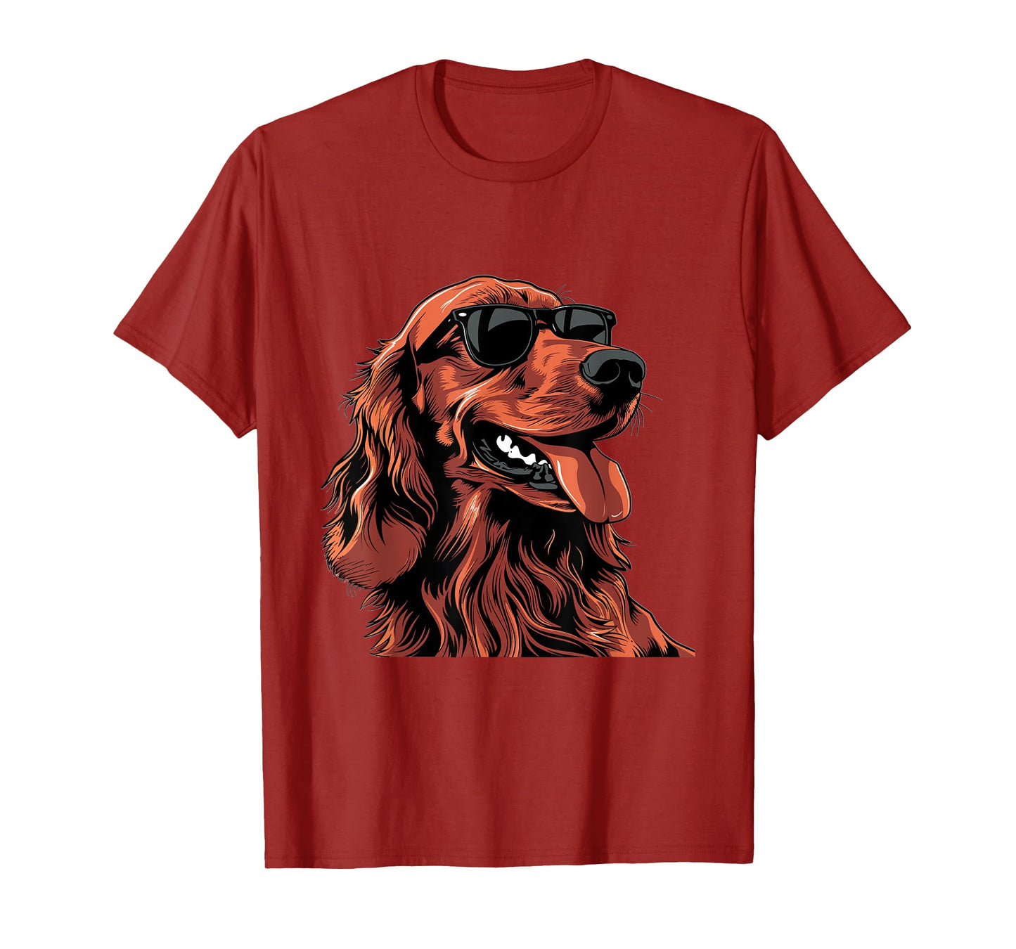 Irish Setter Dog Breed Graphic Men Women Kids T-Shirt