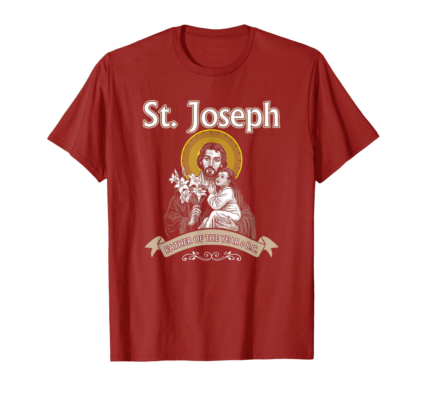St Joseph tshirt - Saint Shirts - Father's Day Shirt T-Shirt