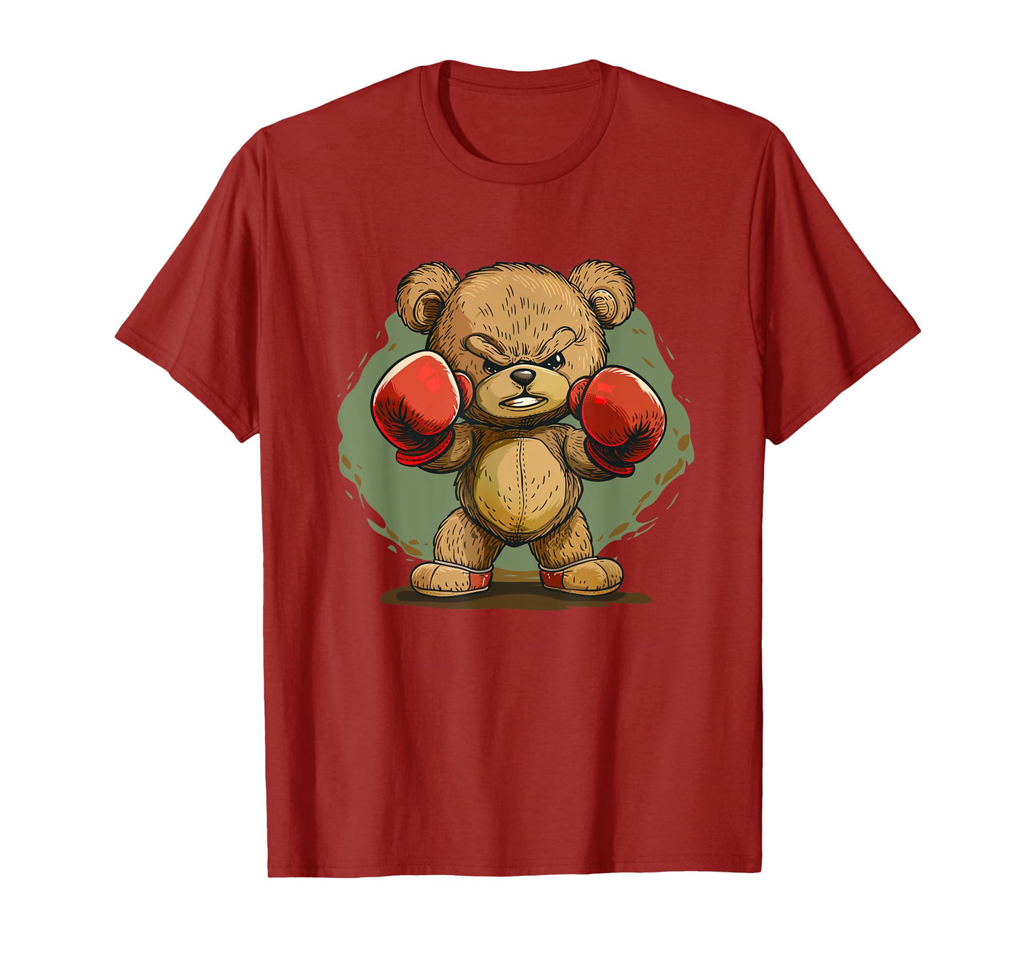 Cool Teddy bear with boxing gloves outfit T-Shirt