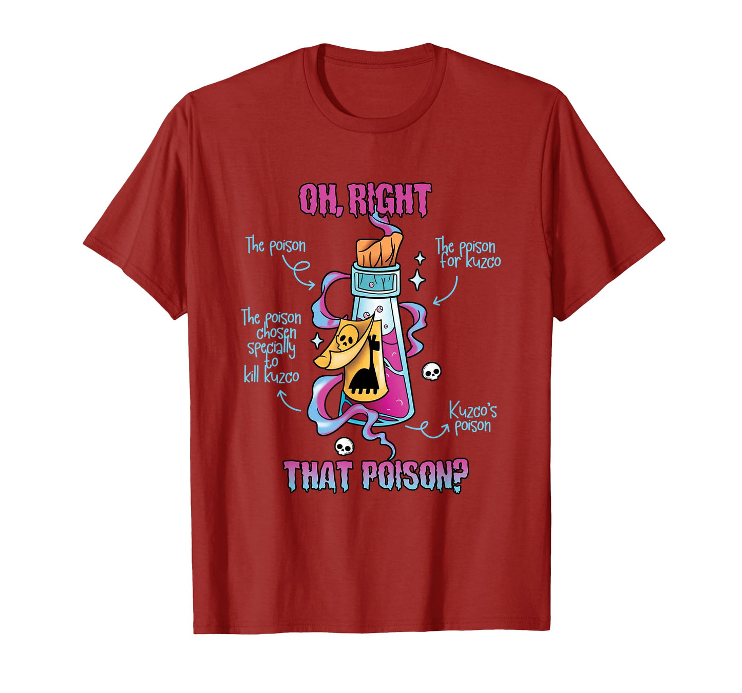 Vintage Funny Drink Me Oh Right That Poison-Llama Halloween T-Shirt