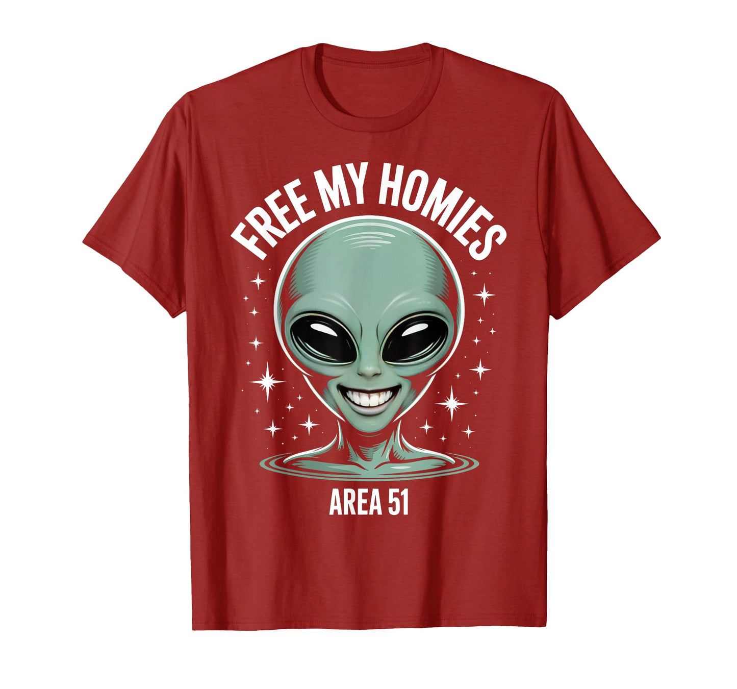 Alien Free My Homies Area 51 Funny UFO Boys Kids Men Women T-Shirt