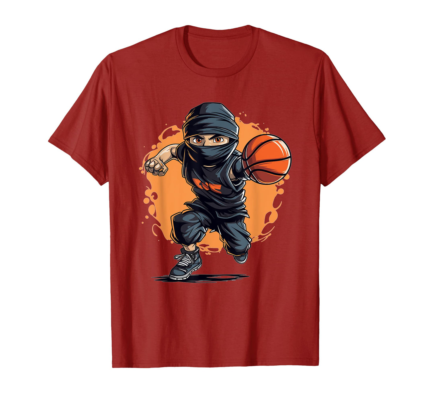 Kids Ninja Basketball T-Shirt