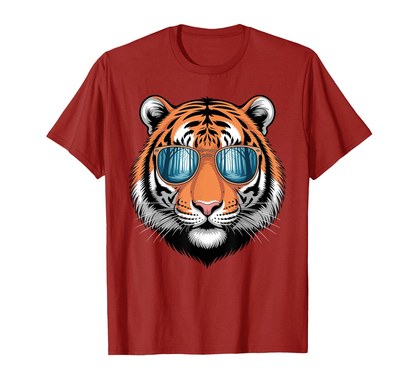 Cool Tiger Costume for Men Women Kids Pattern Tiger Lover T-Shirt