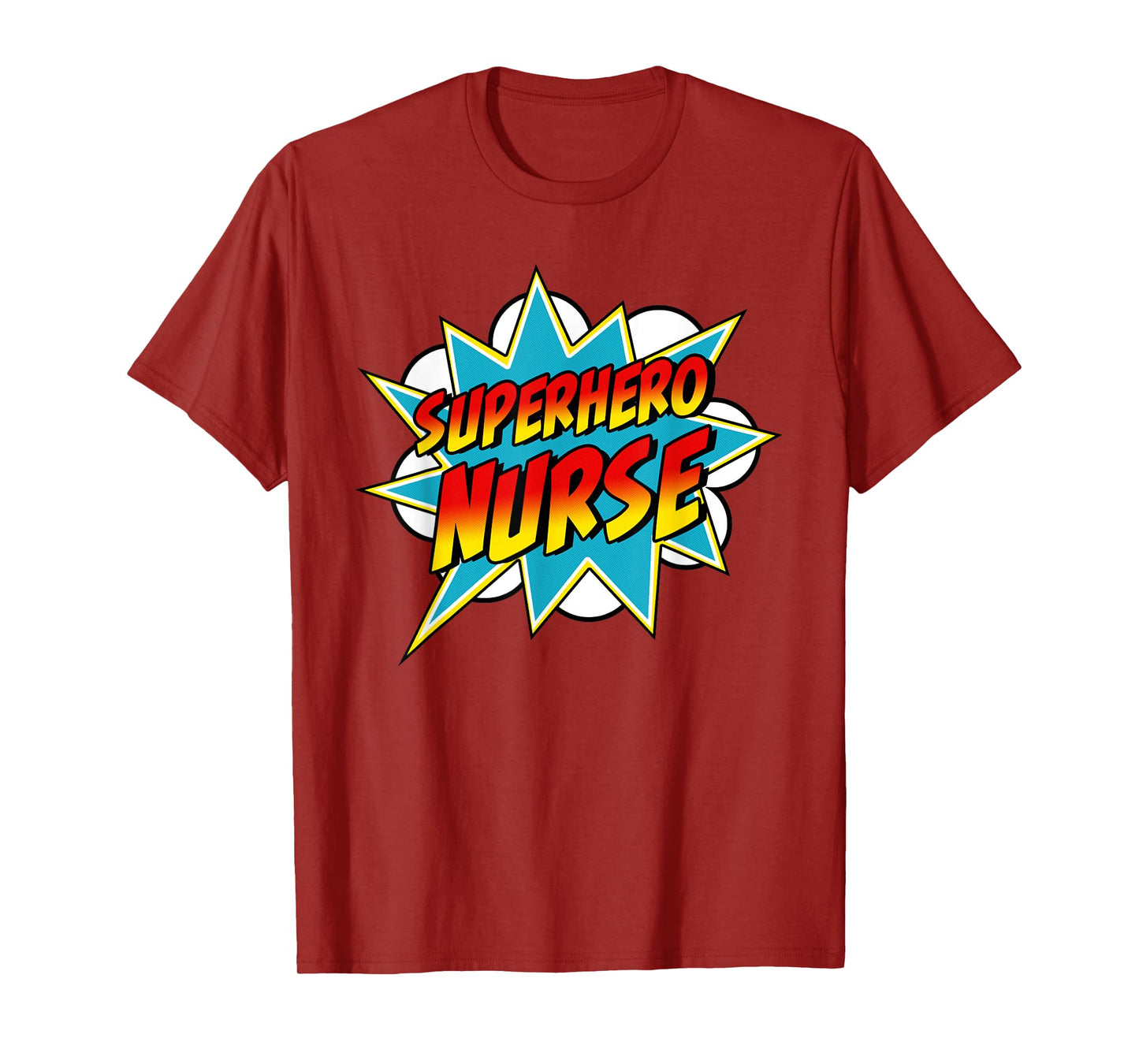 Superhero Nurse | Nurse Superpower Retro Comic T-Shirt