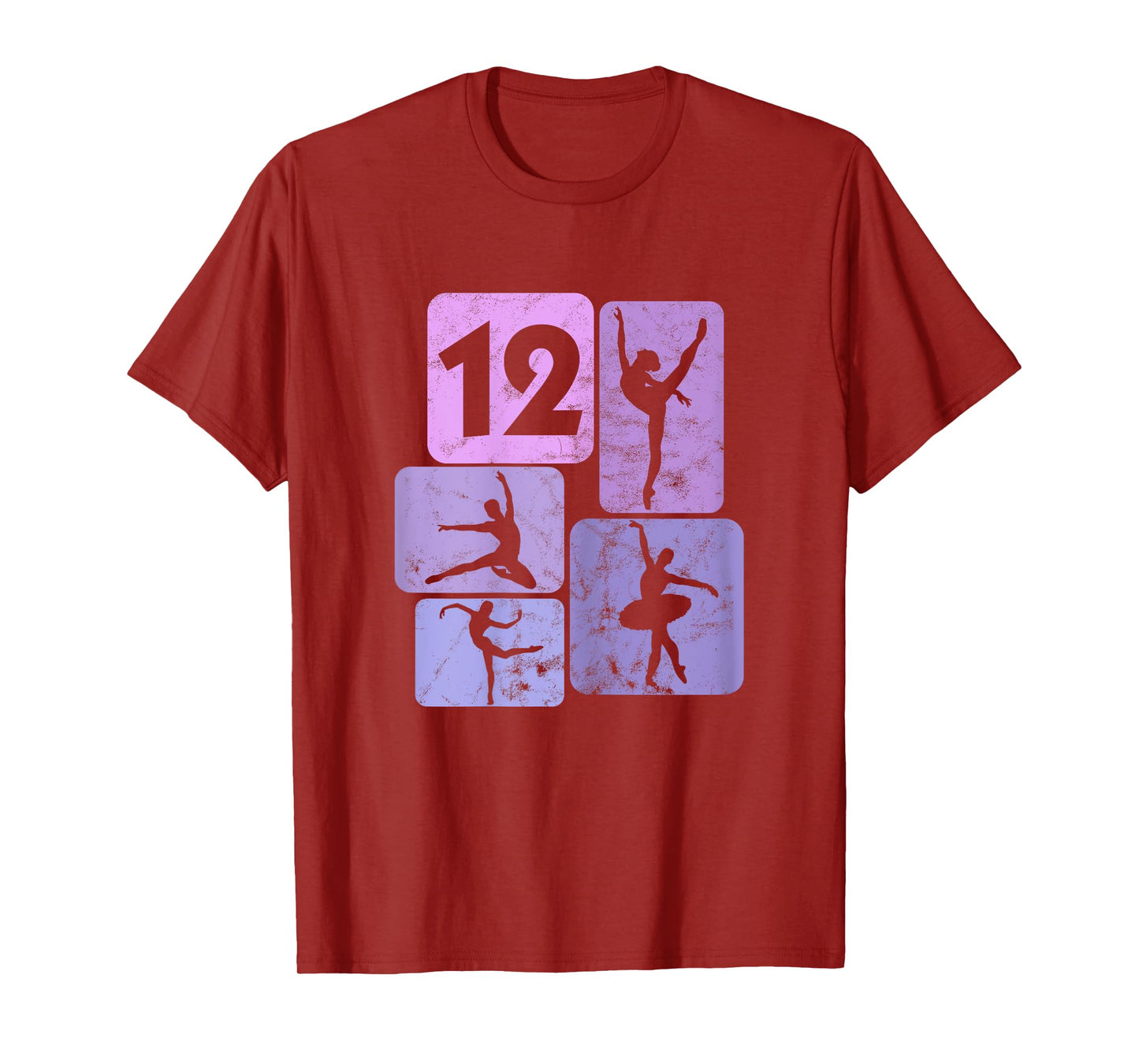 12th Birthday Dancer Ballet Ballerina 12 Years Girl T-Shirt