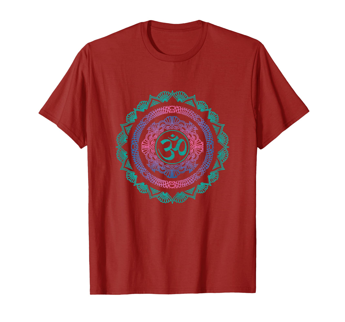 Yoga Mandala Om Symbol Buddha Yogi Gift T-Shirt