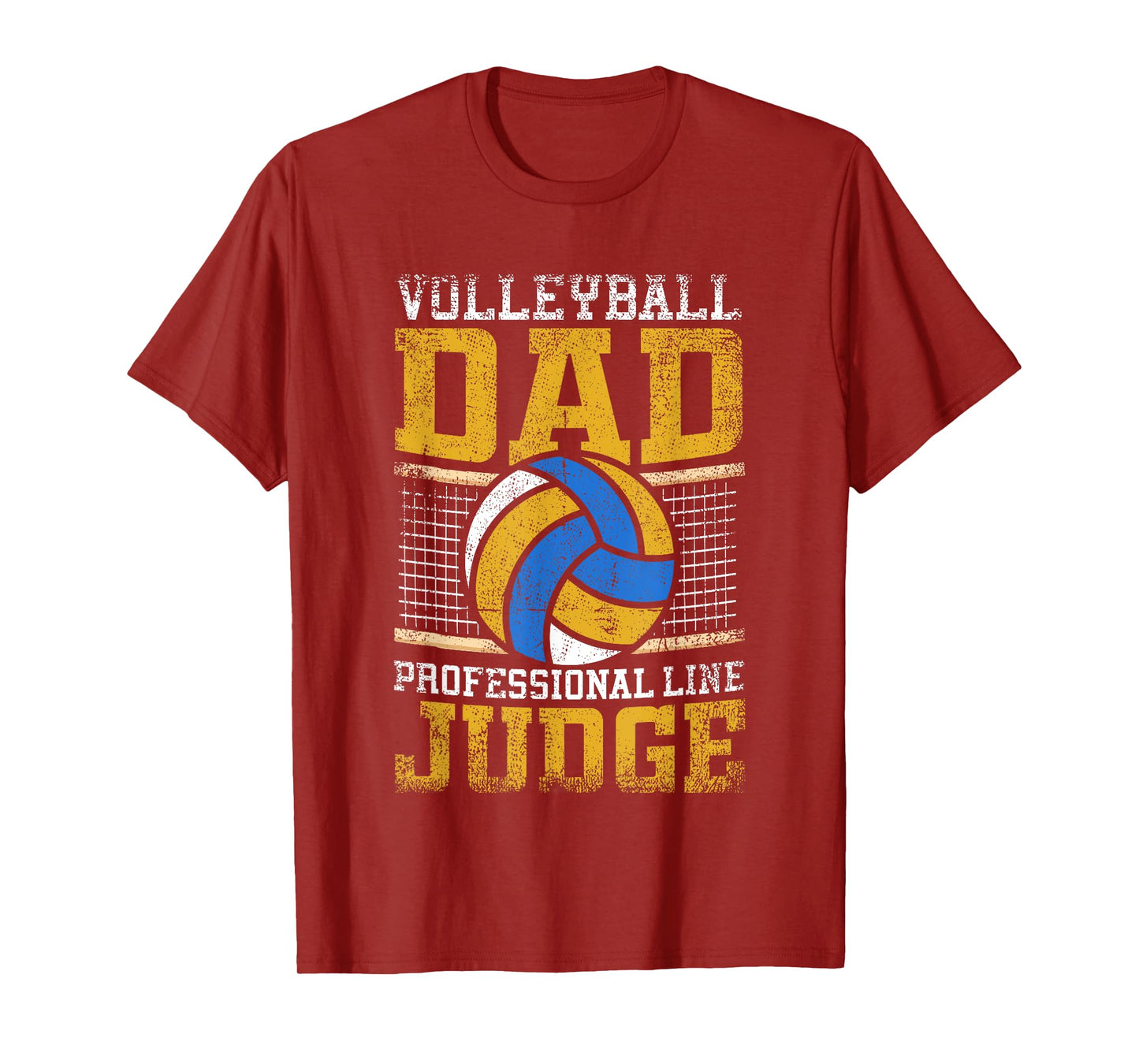 Volleyball Dad Professional Line Judge T-Shirt