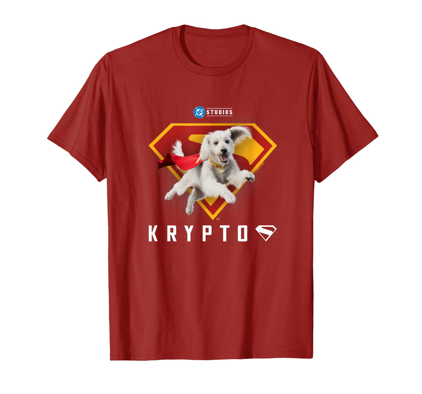 Superman (2025) Krypto The Superdog S-Shield Logo T-Shirt