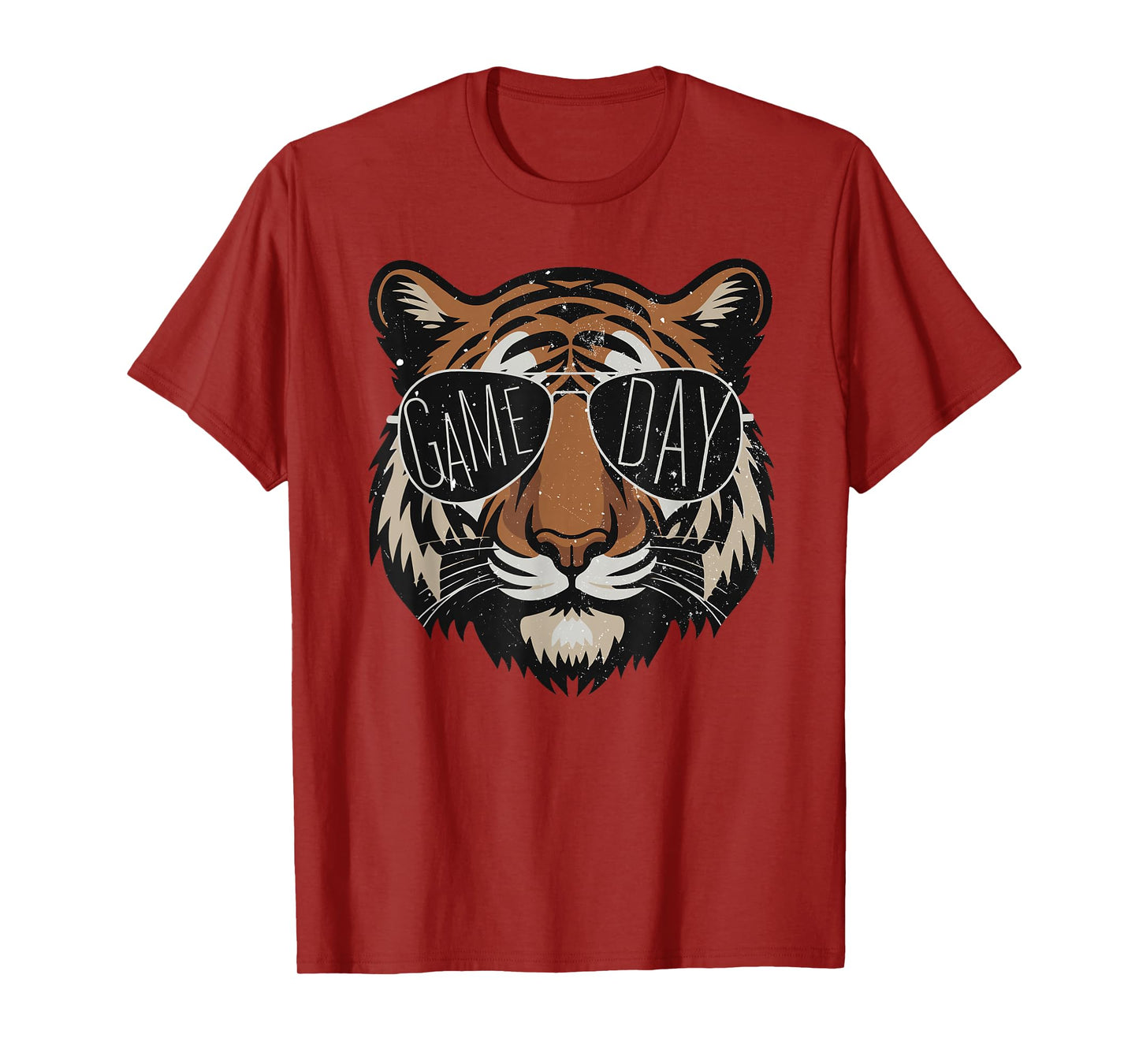 Touchdown American Football Game Day Thanksgiving Tiger Cool T-Shirt