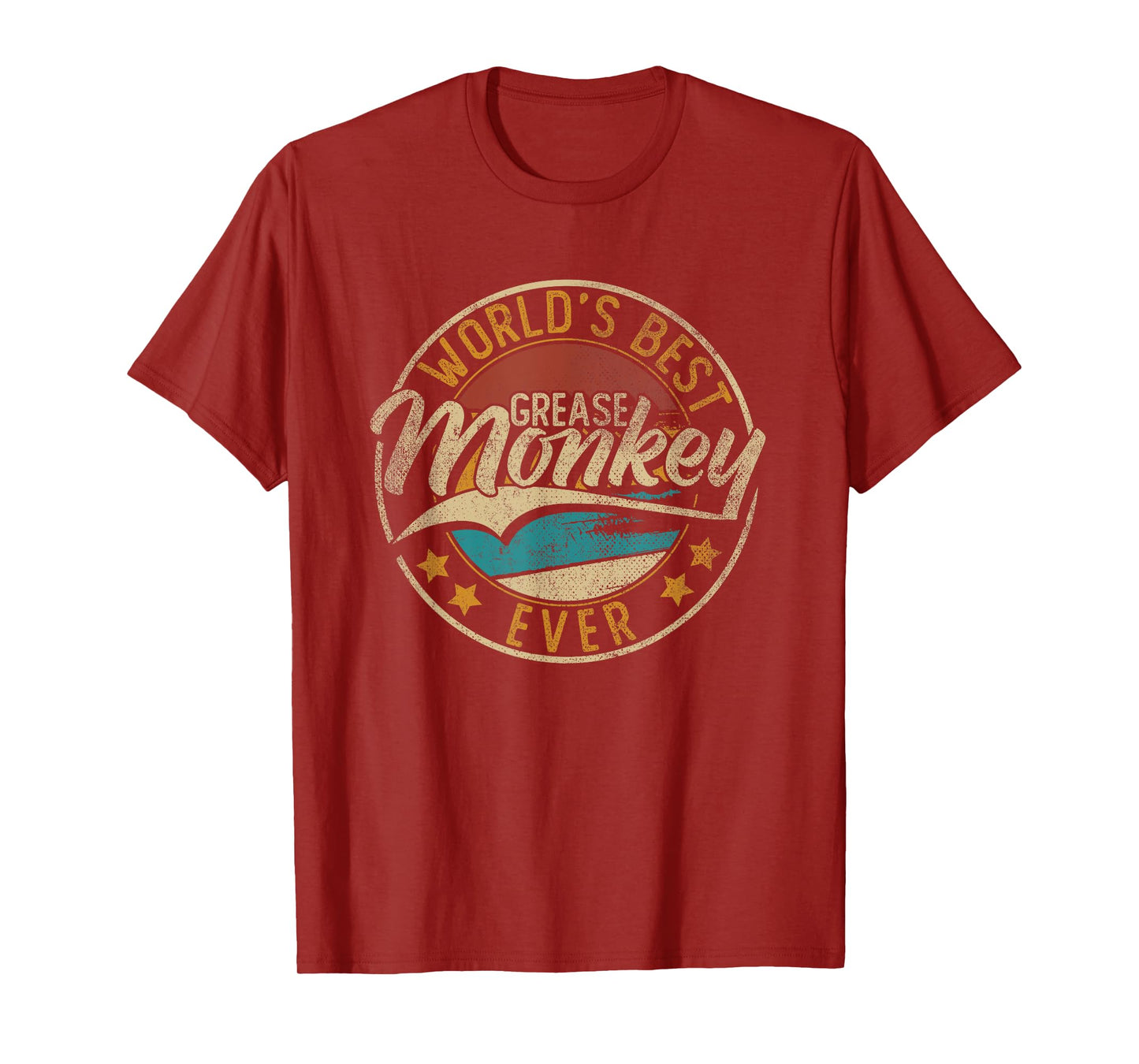 Worlds Best Grease Monkey | Mechanic T-Shirt