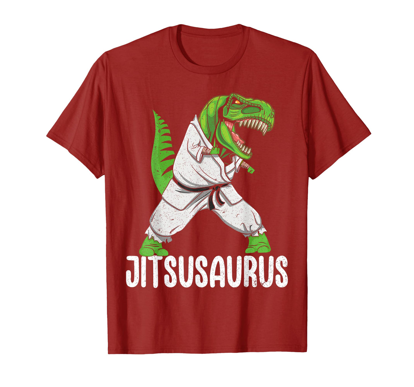 Jitsusaurus Funny Jiu-Jitsu Brazillian Ju Jitsu Bjj Boys Kid T-Shirt