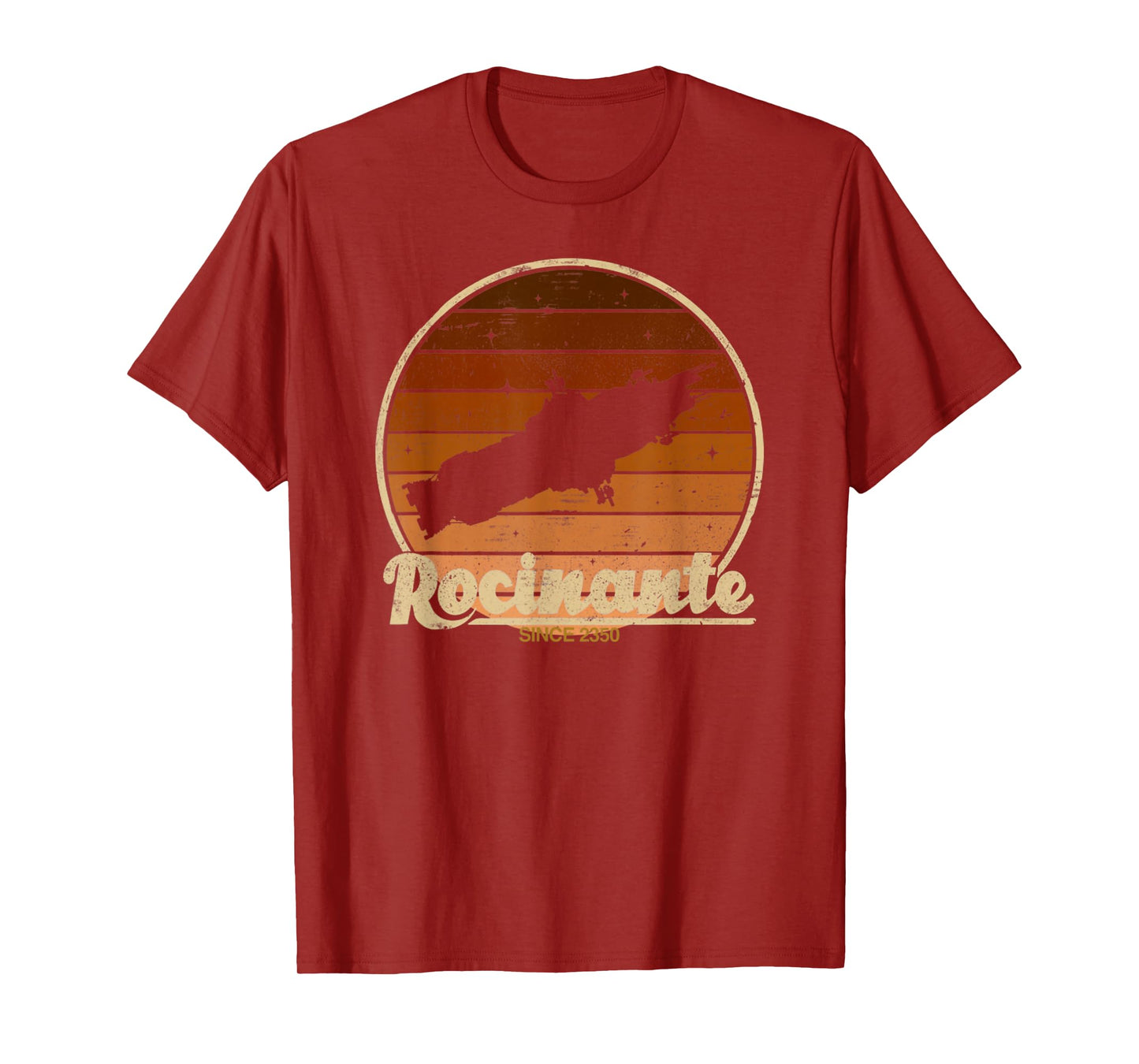 Vintage Retro The Rocinante Orange The Expanse T-Shirt