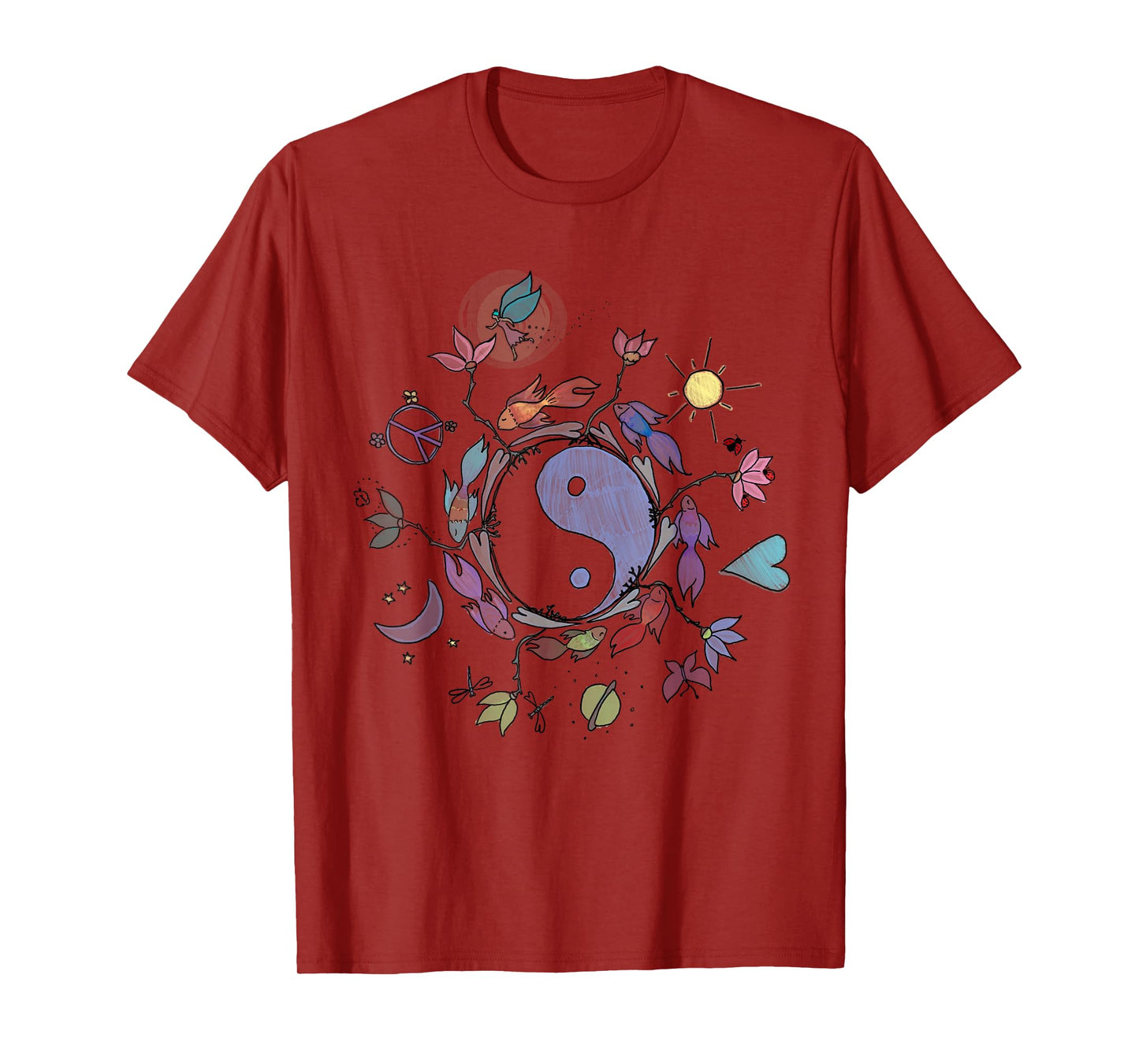 Ying Yang Shirt, Tai Chi T Shirt Design T-Shirt