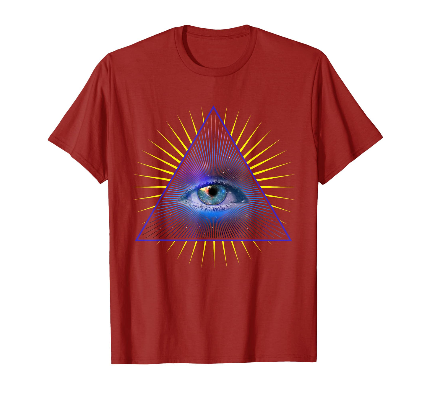 All Seeing Eye Shirt Psychic Meditation Illuminati T Shirt T-Shirt