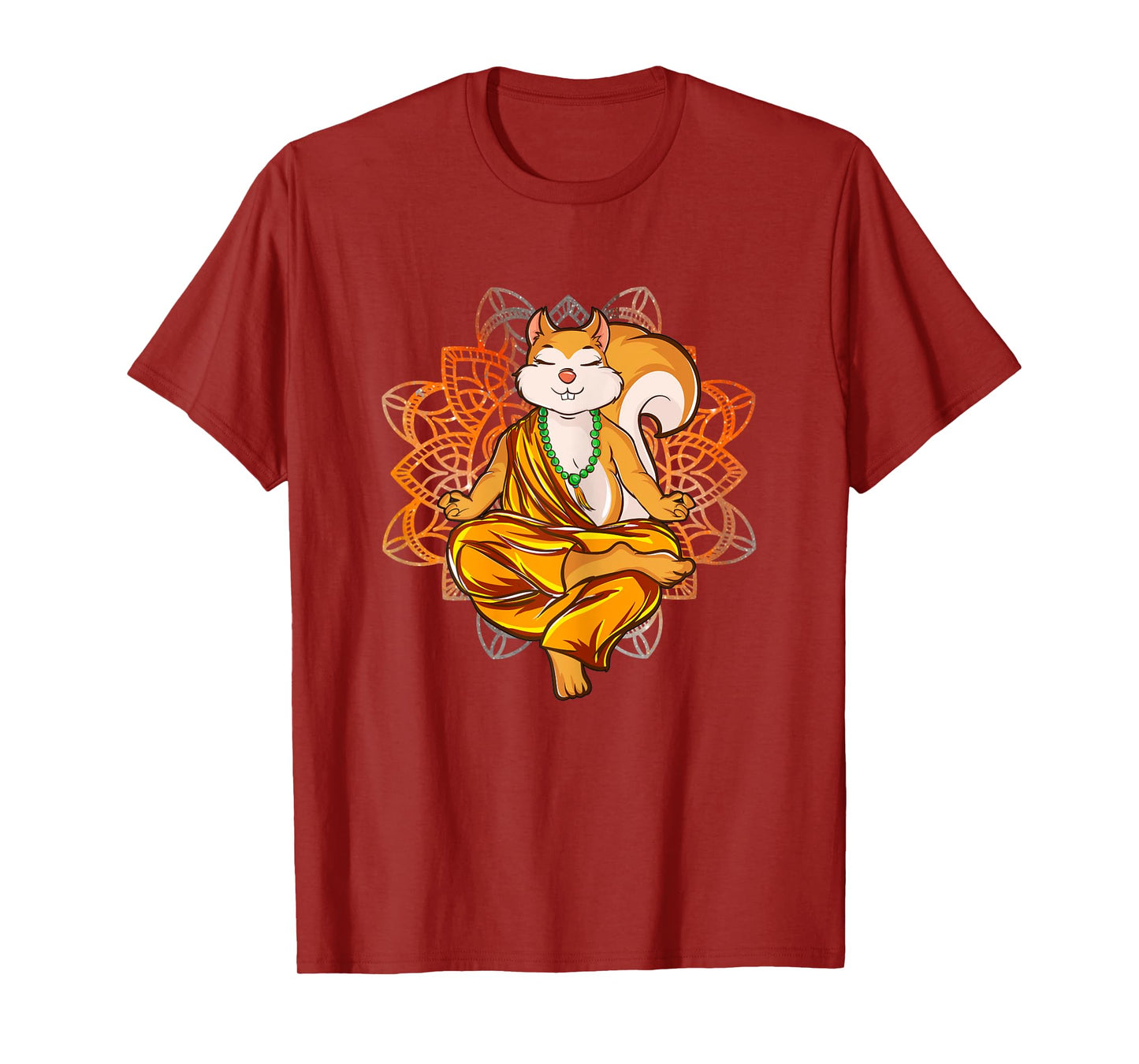 Squirrel Yoga Meditation T-Shirt