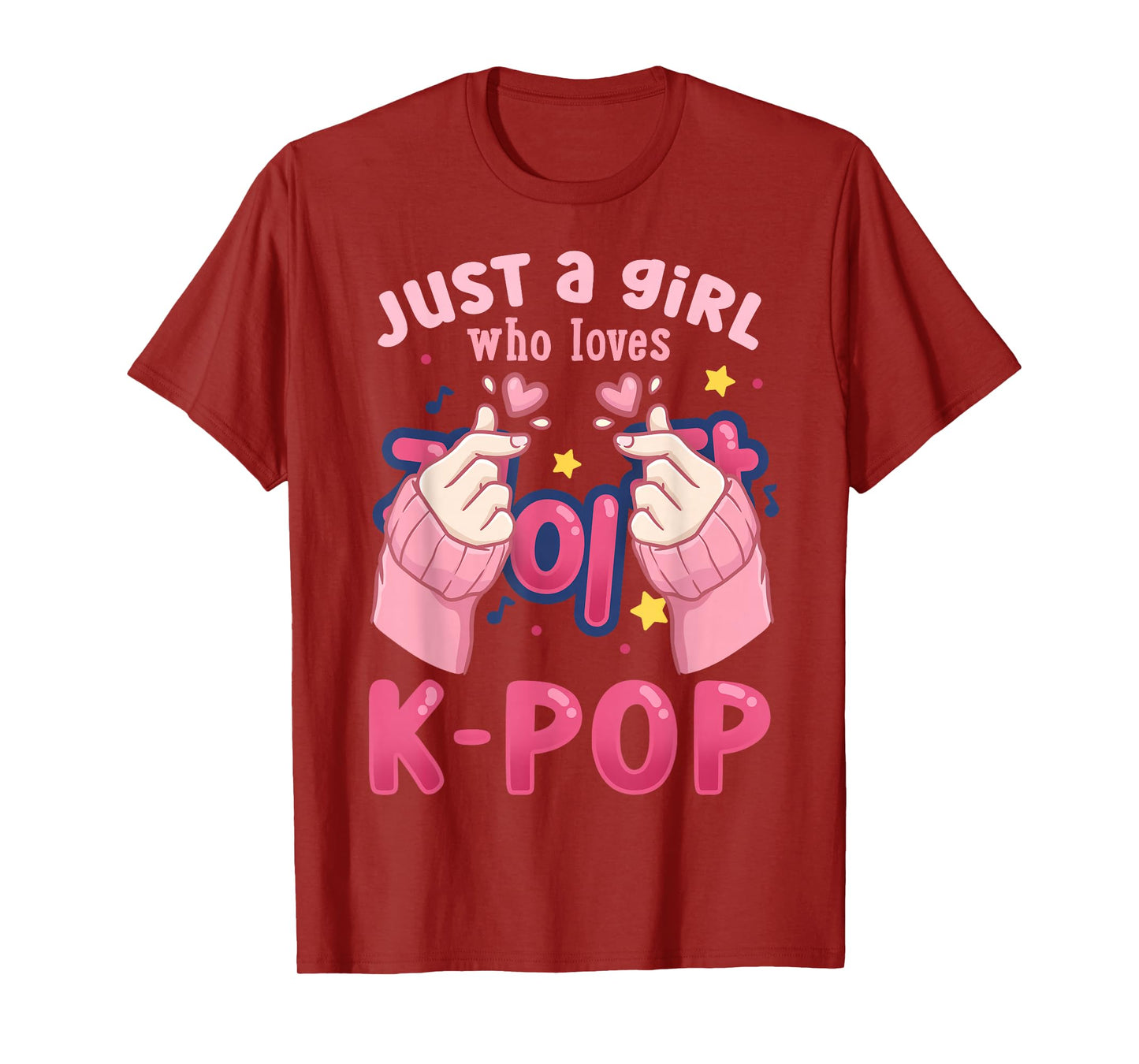 K-Pop Just a Girl Who Loves K-Pop T-Shirt