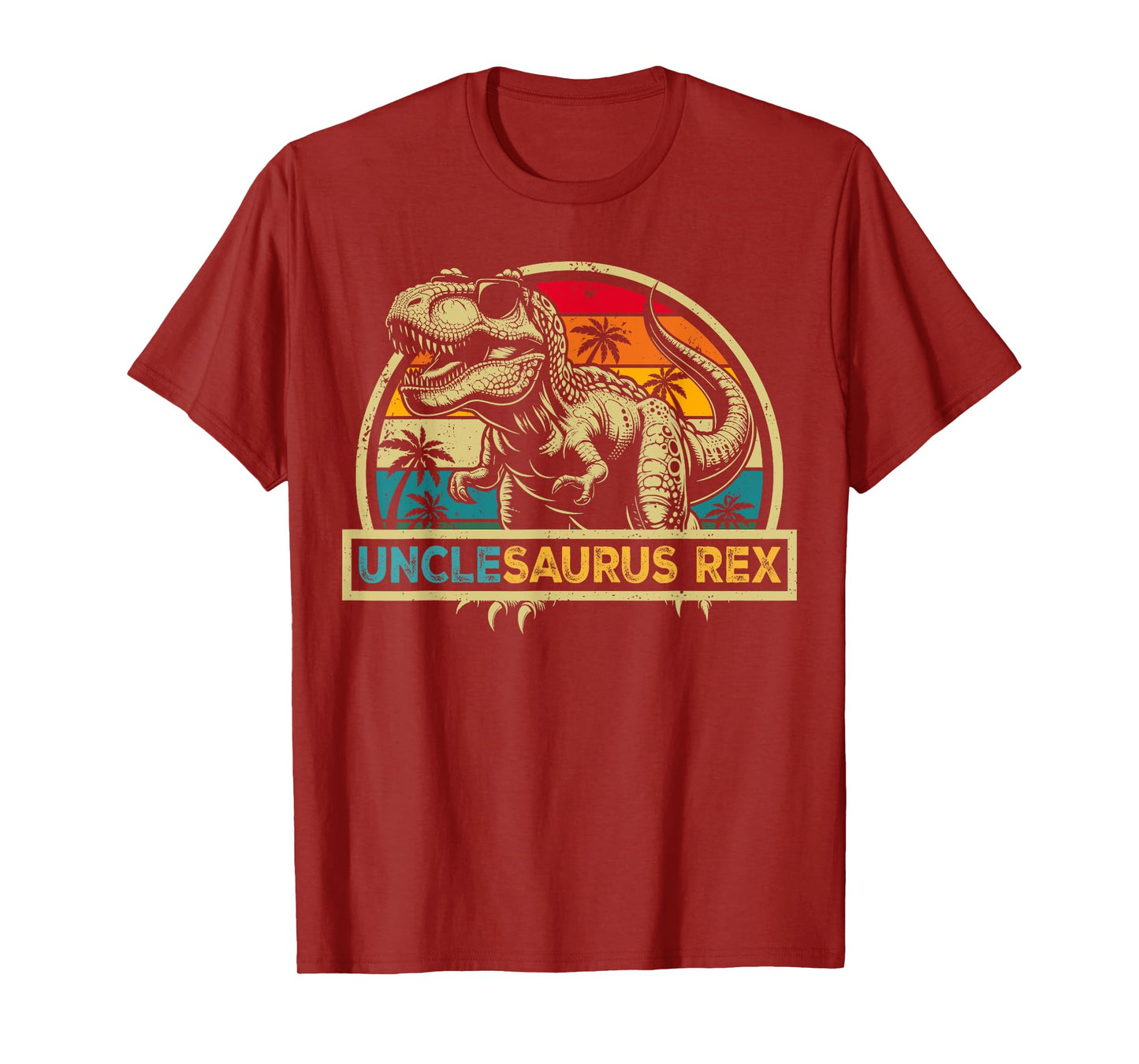 Unclesaurus Rex Dinosaur Uncle Saurus Rex Family Matching T-Shirt