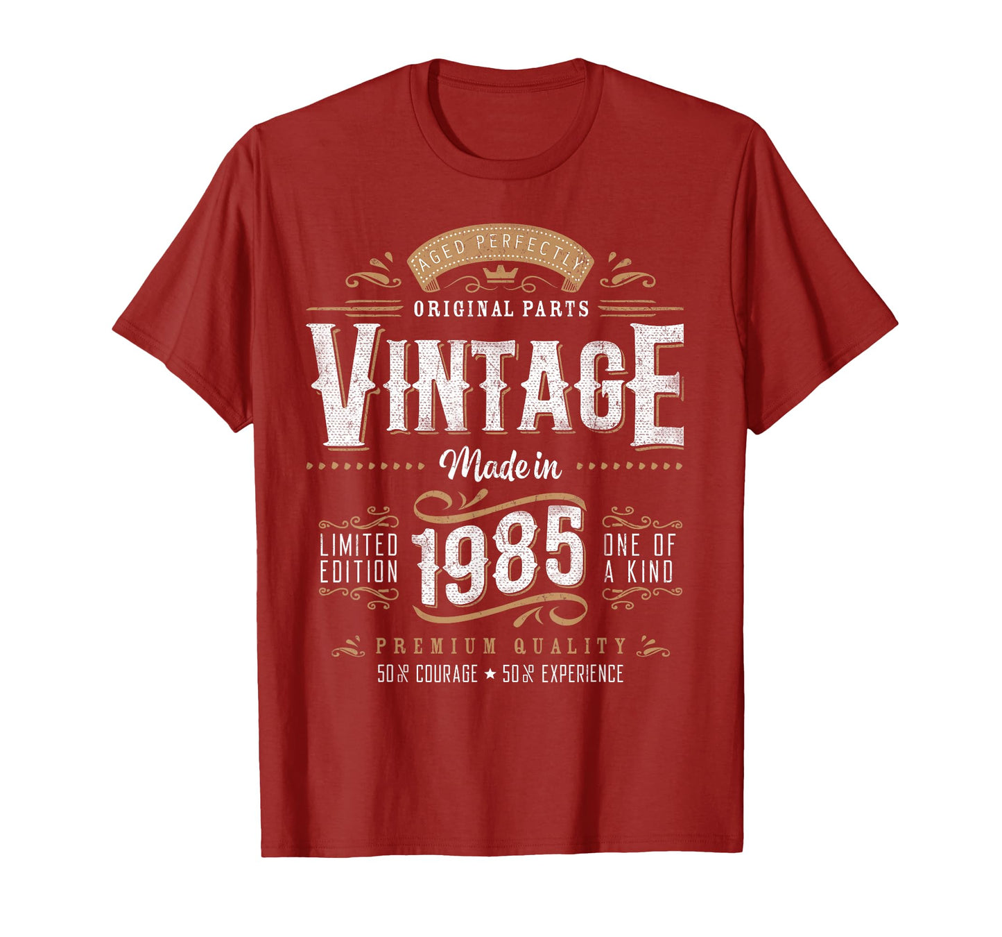 Vintage 1985 40th Birthday Gifts Women Men 40 Year Old T-Shirt