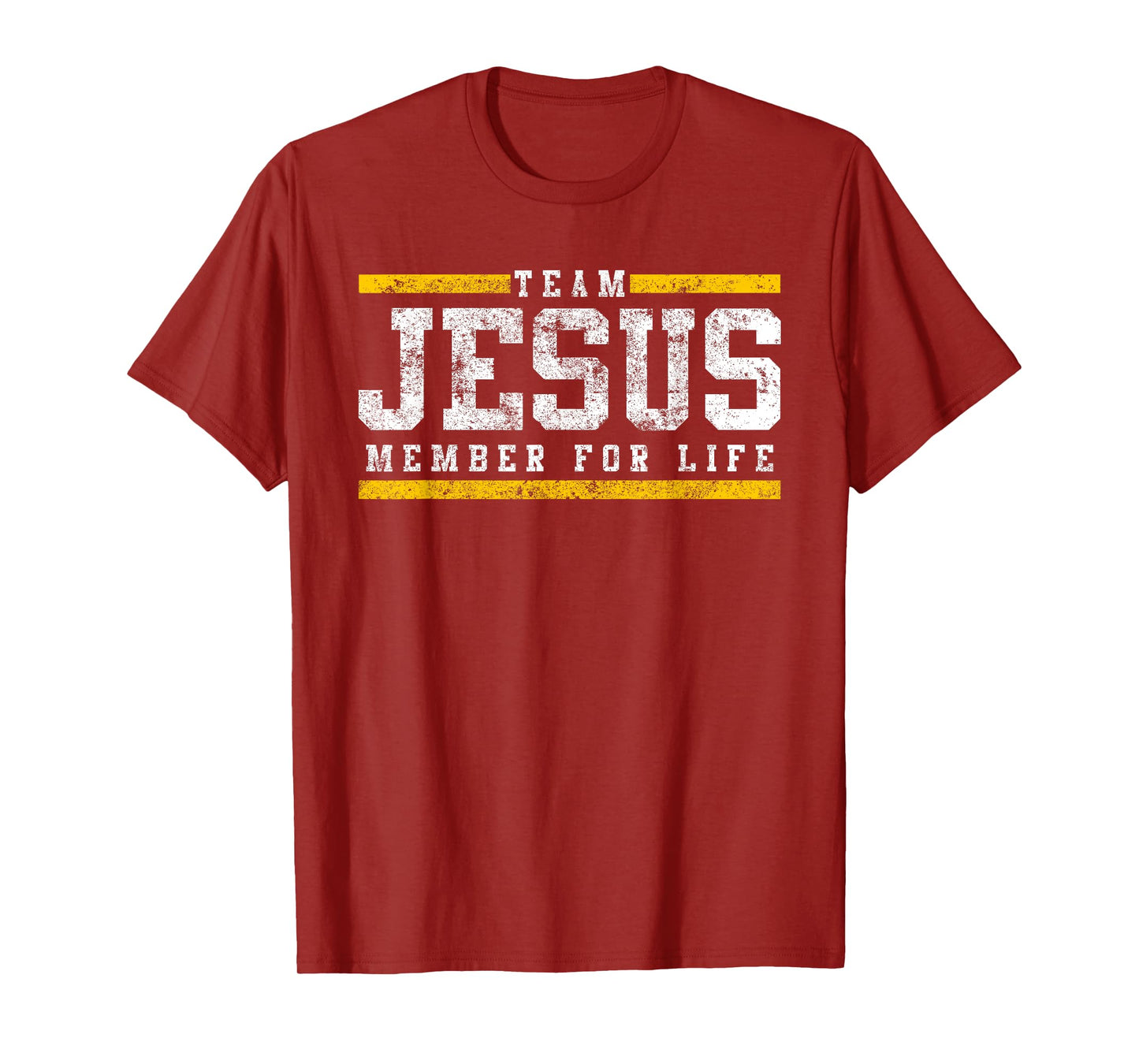 Team Jesus Member For Life Tshirt Church Tees Men Women Kids T-Shirt