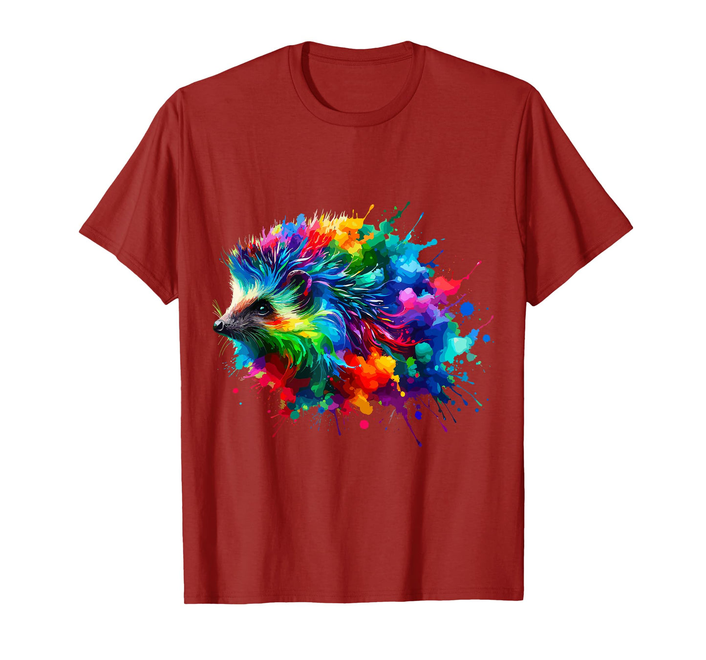 Splash Art Hedgehog Hedgehogs T-Shirt