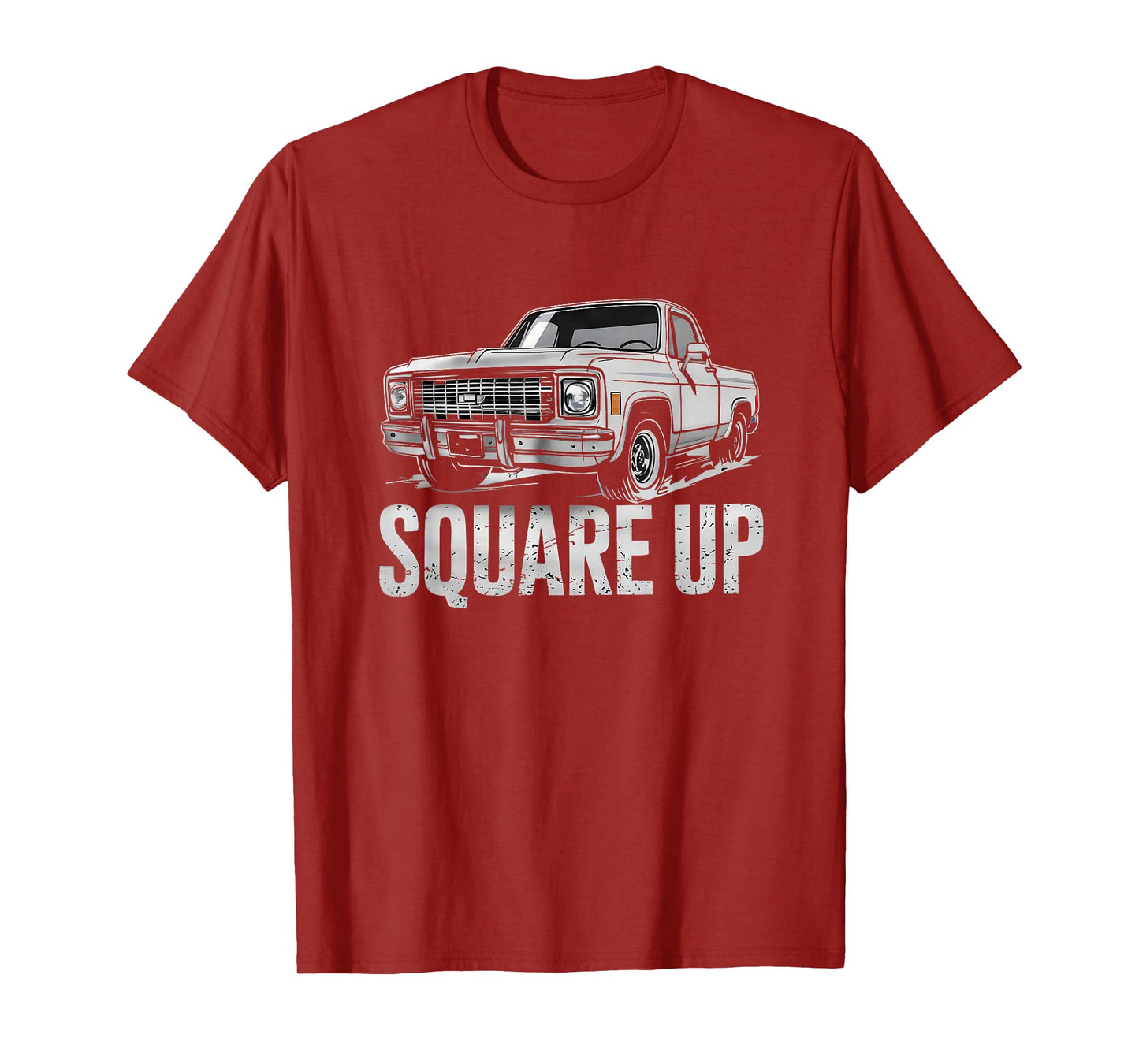 Square Body Truck Lover Square Up T-Shirt