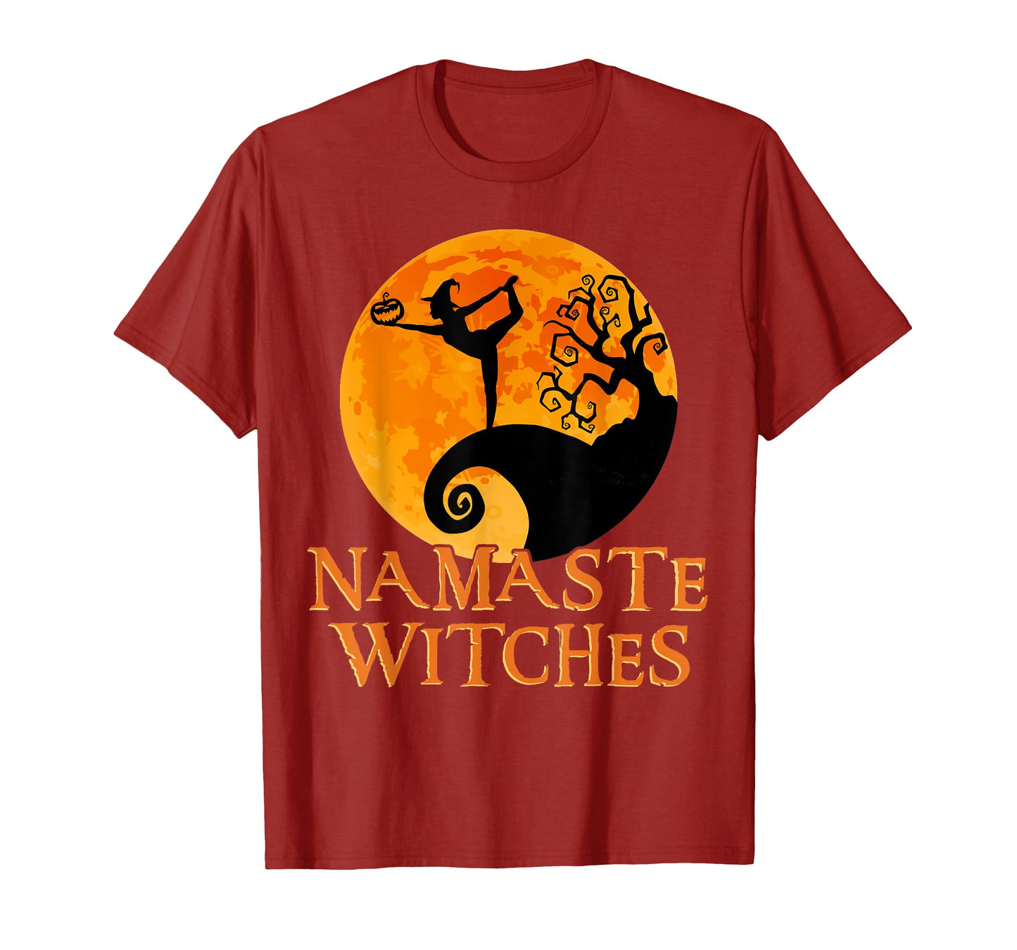 Namaste Witches - Halloween Yoga T-Shirt