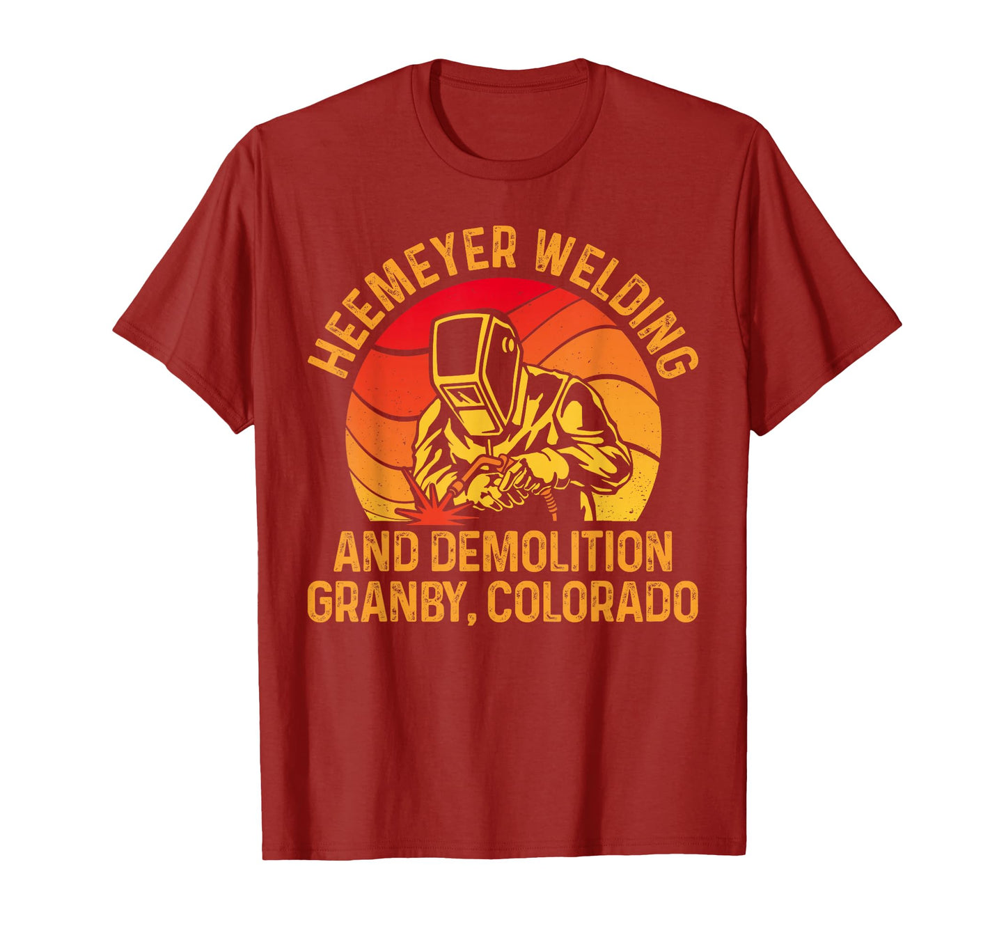 Heemeyer Welding And Demolition Grandby Colorado Welder T-Shirt
