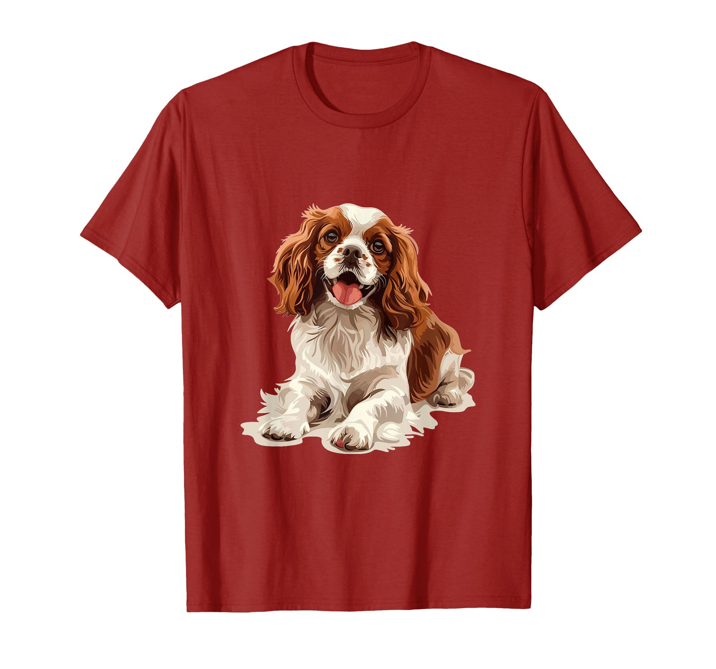 Cavalier King Charles Spaniel Dog Breed Graphic Men Women Girls Kids T-Shirt