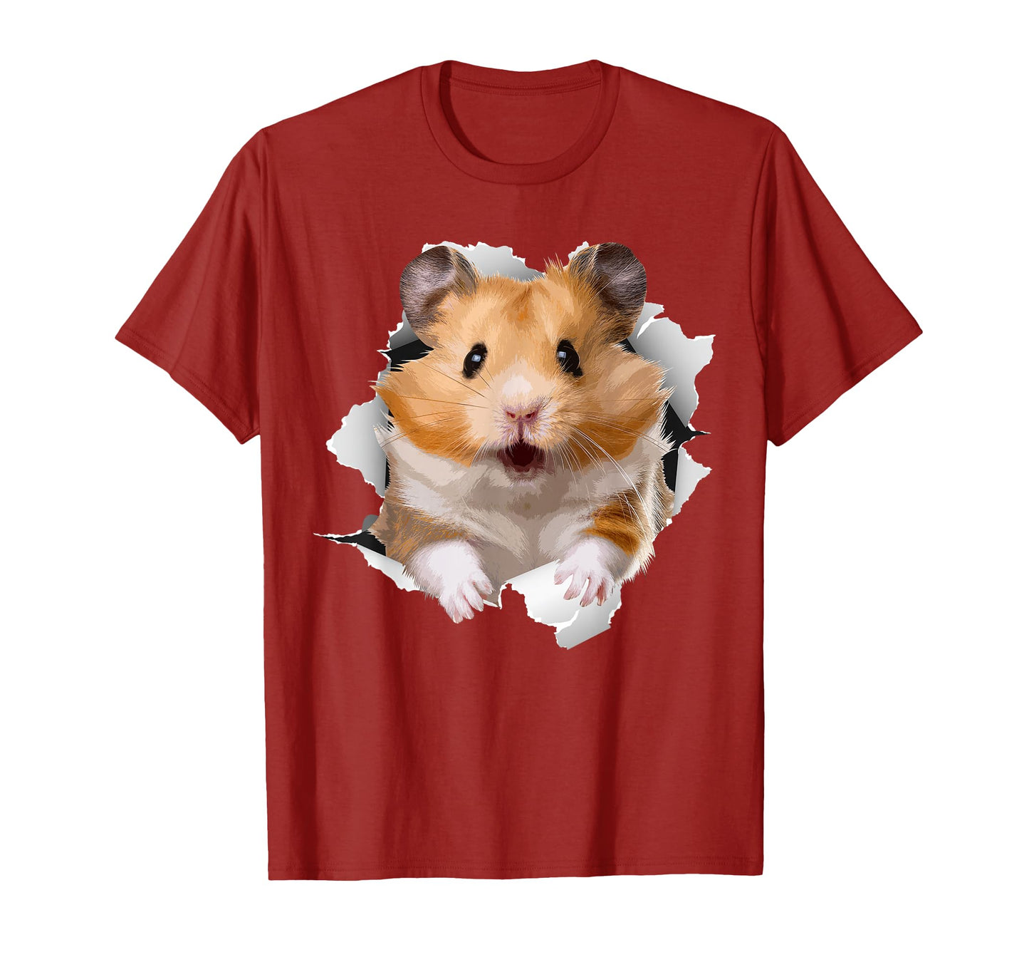 Cute Hamster Design for Men Women Kids Animal Hamster Lovers T-Shirt
