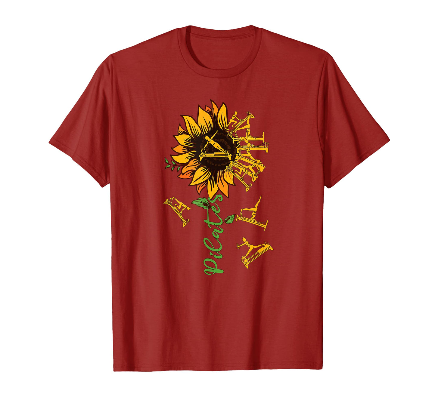 Pilates sunflower Reformer Pilates flower T-Shirt