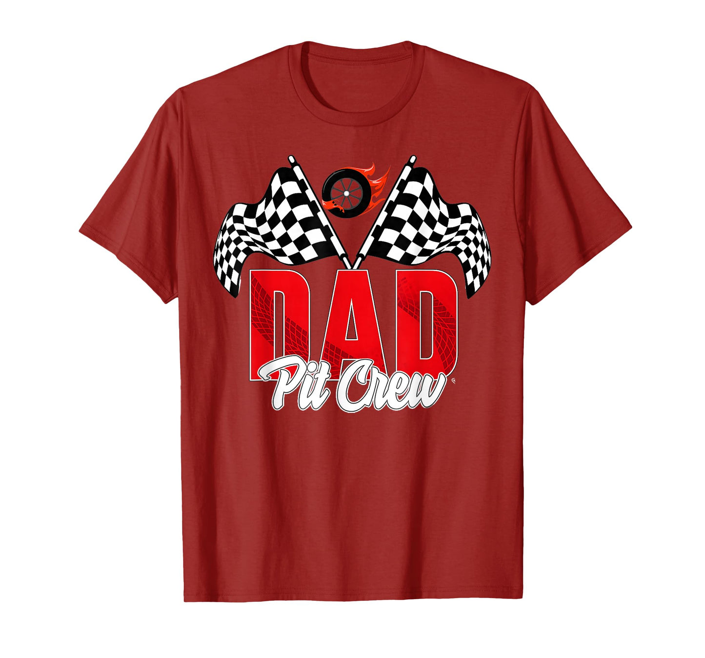 Race Car Birthday Party Racing Family Dad Pit Crew T-Shirt