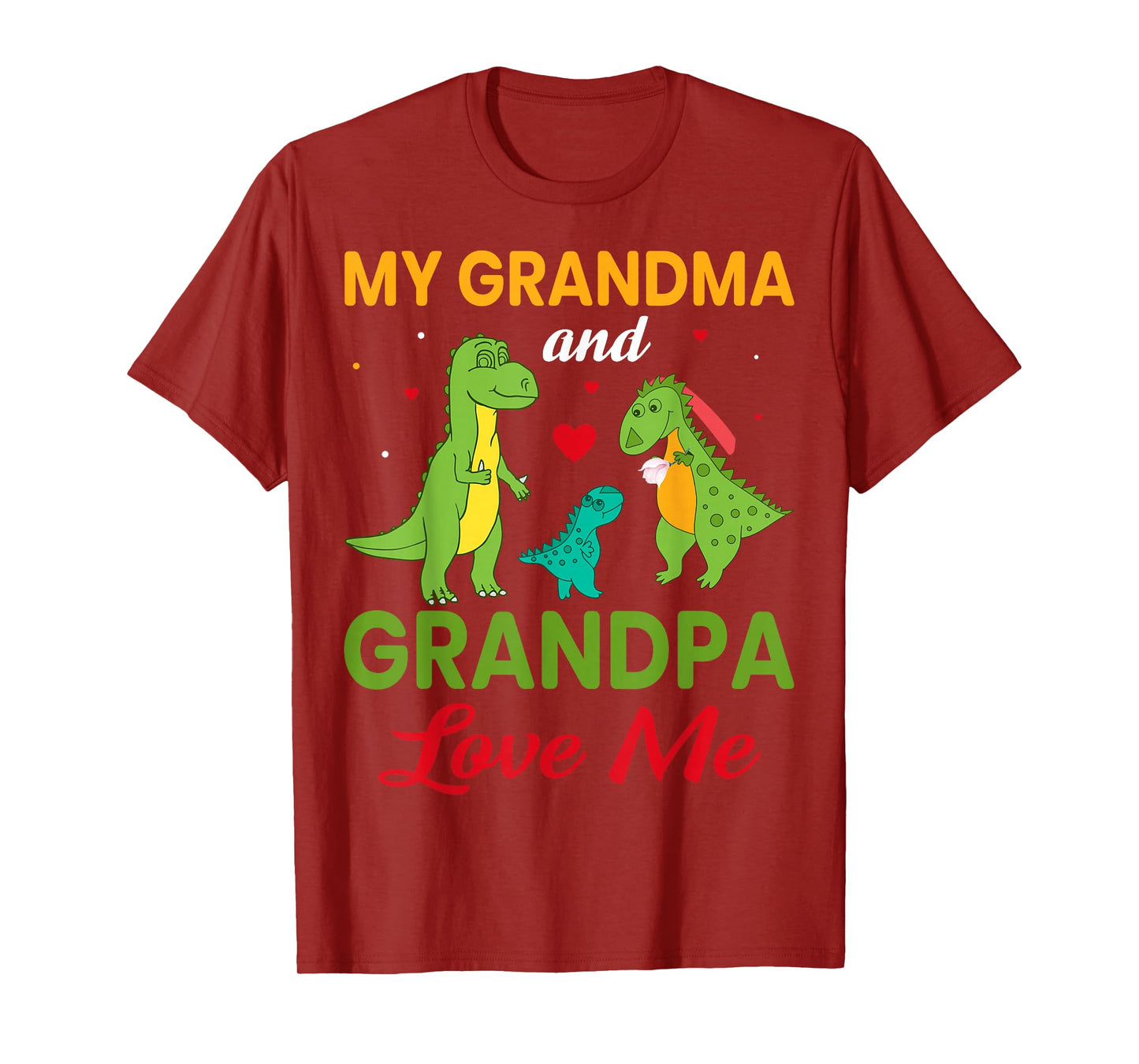 My Grandma And Grandpa Love Me T-Shirt